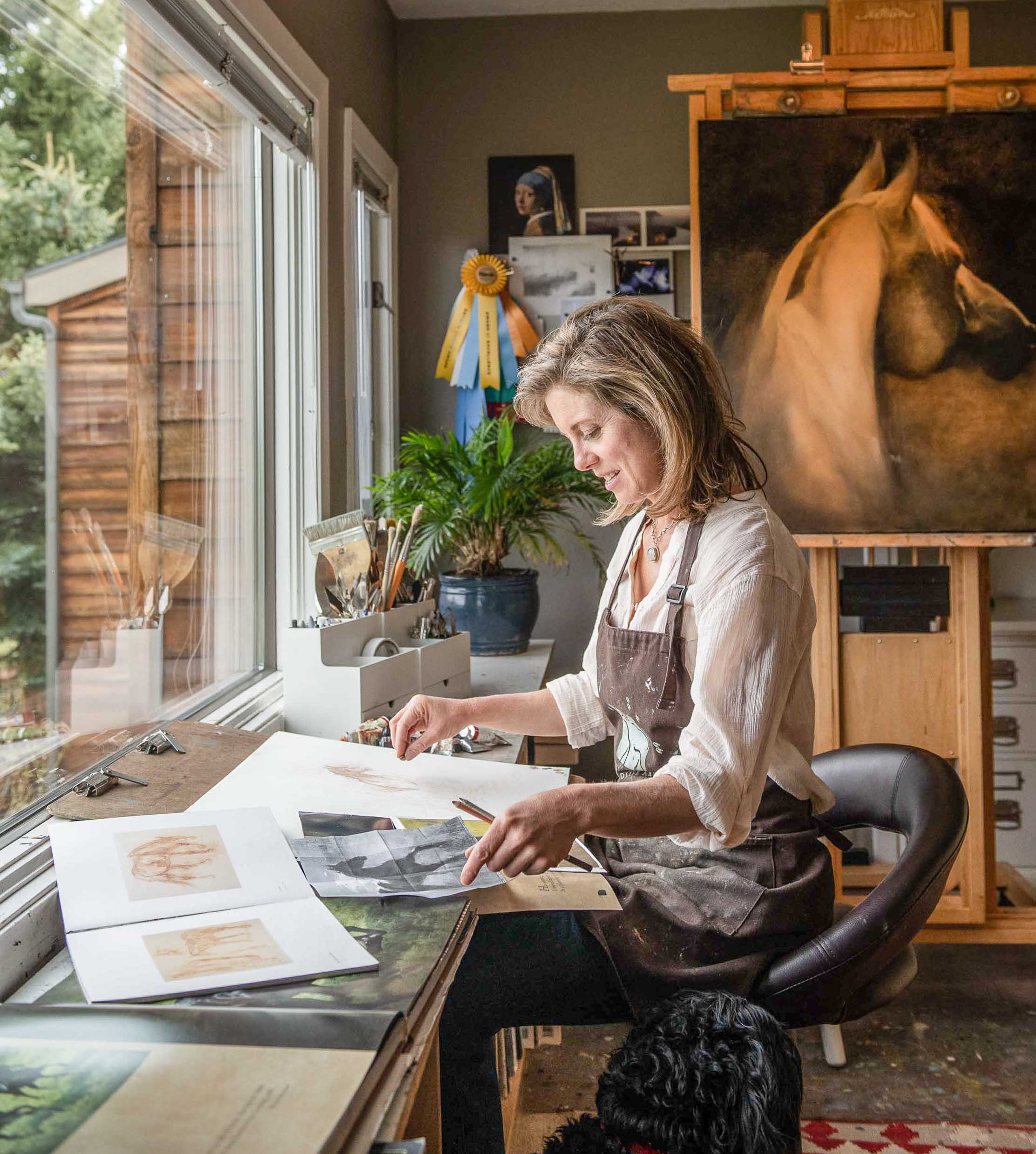 Artist Kathryn Mapes Turner