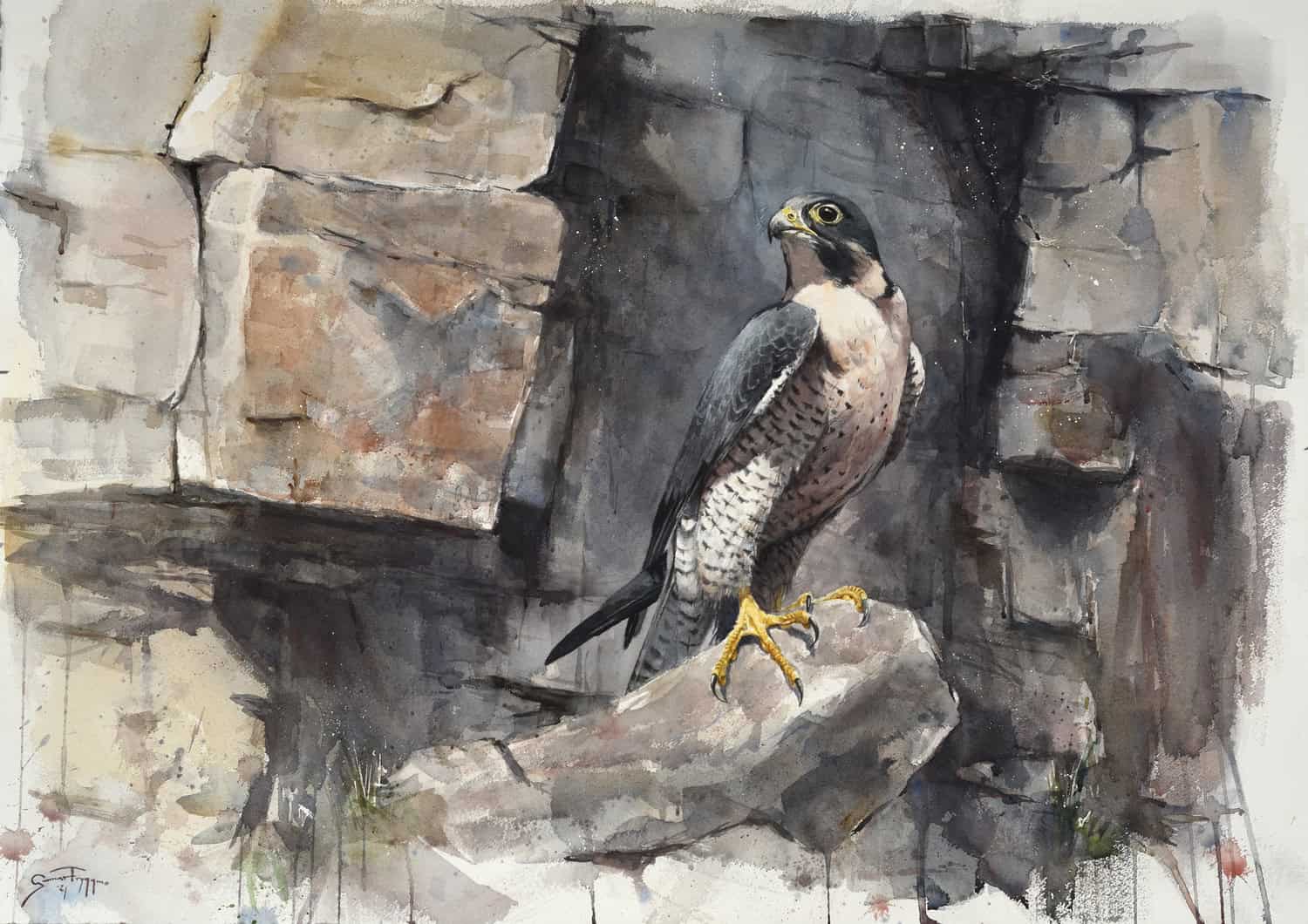 A Hunter's View - by artist Gunnar Tryggmo – Turner Fine Art