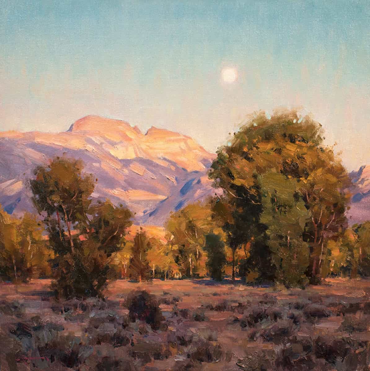 Approaching Twilight - by artist Mitch Baird – Turner Fine Art