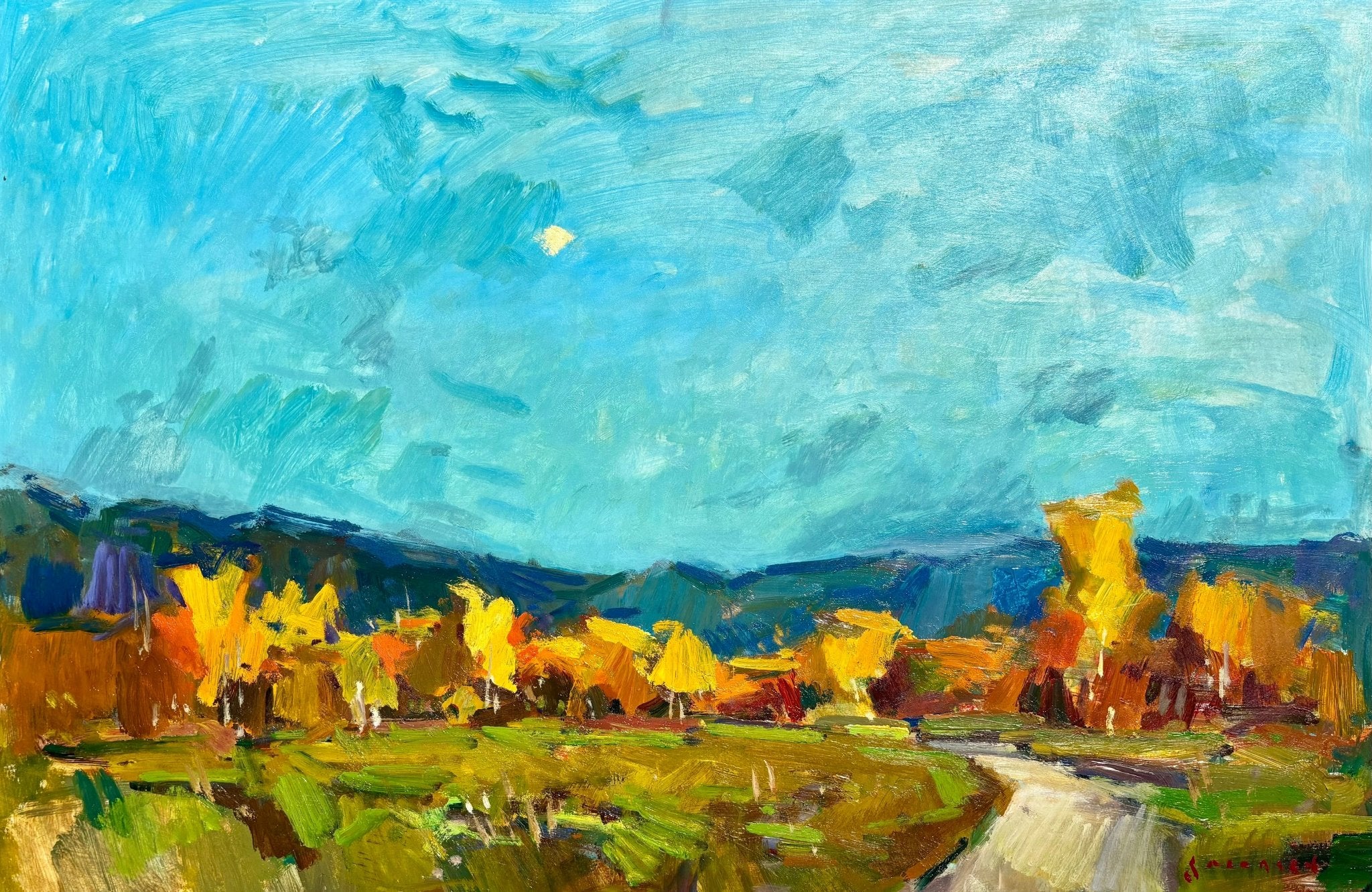 Autumn Glory - by artist Eric Jacobsen – Turner Fine Art