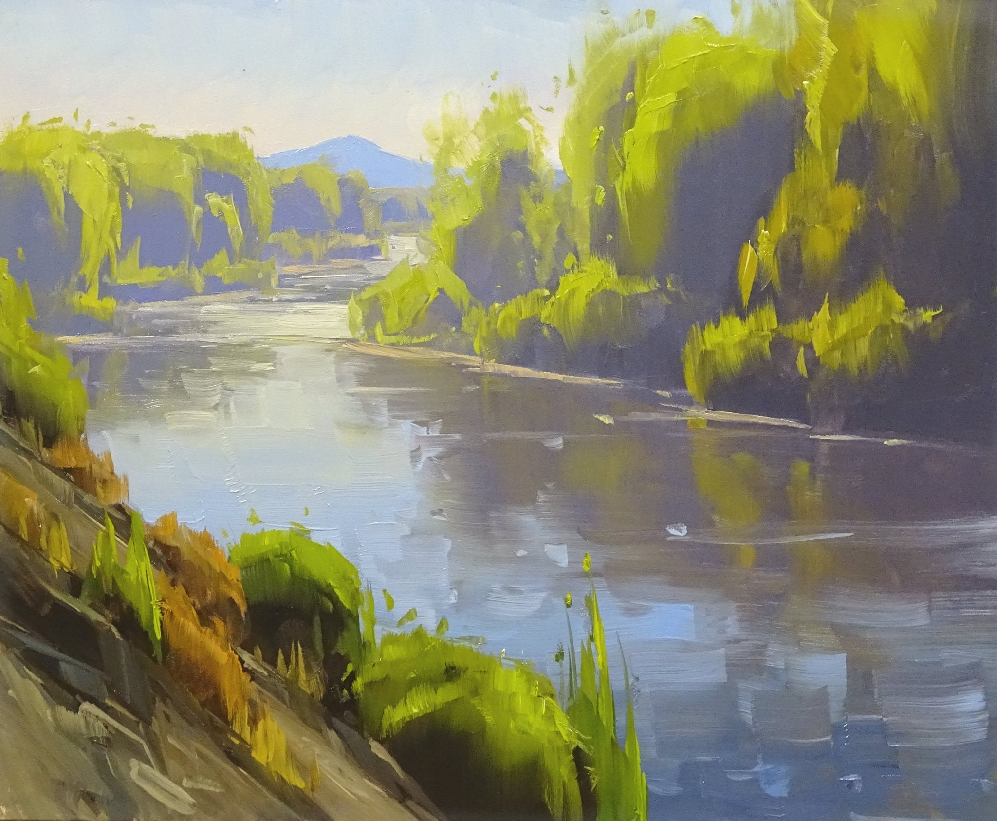 Creekside Morning - by artist Stacey Peterson – Turner Fine Art