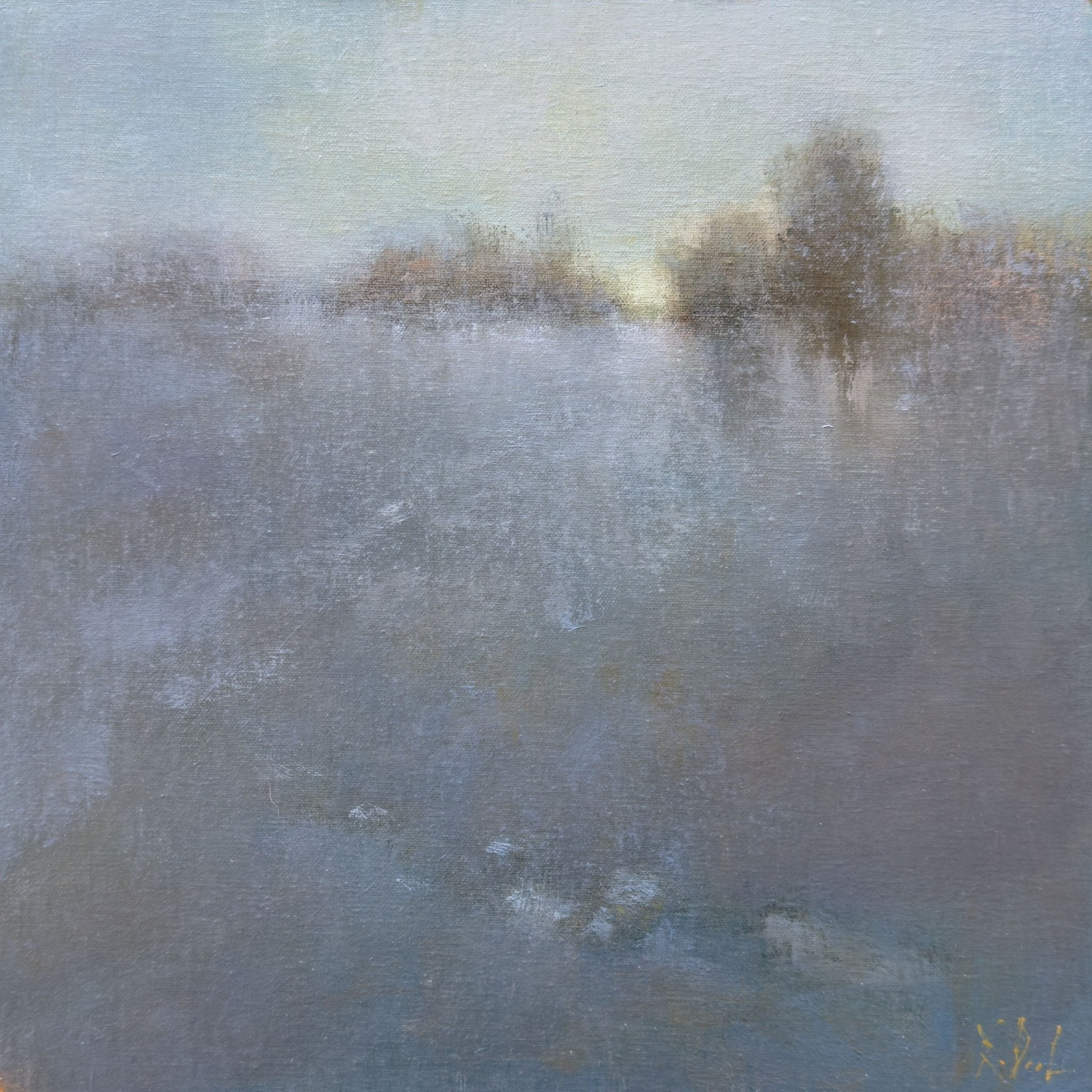 Early Walk - by artist Lamya Deeb – Turner Fine Art