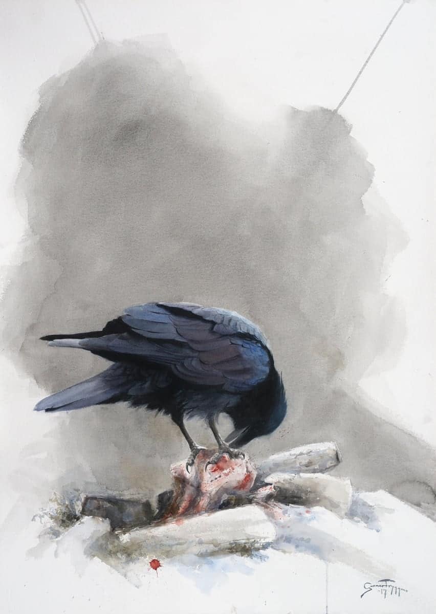 Era of the Raven - by artist Gunnar Tryggmo – Turner Fine Art