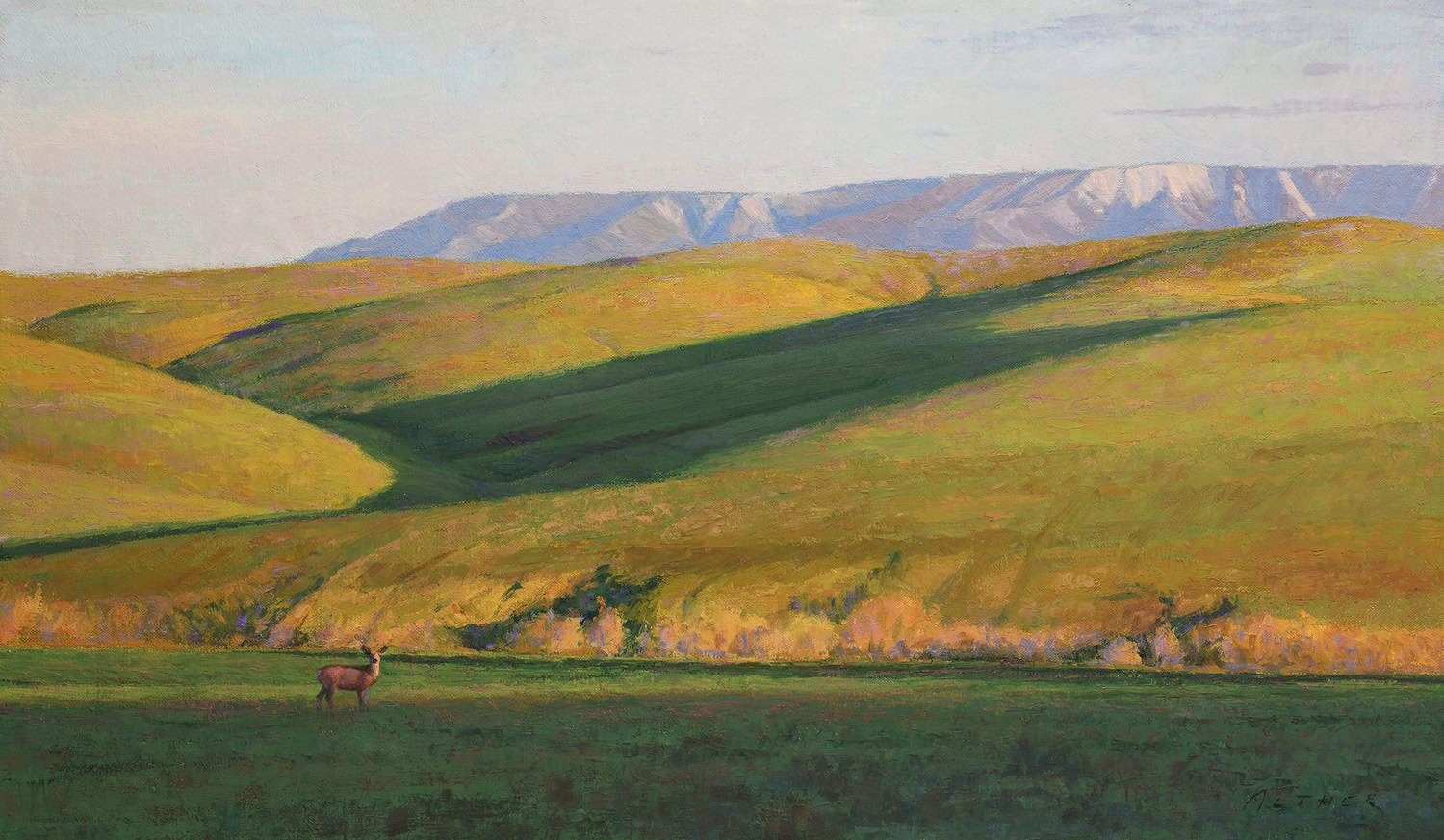 Exceedingly Green - by artist William Alther – Turner Fine Art