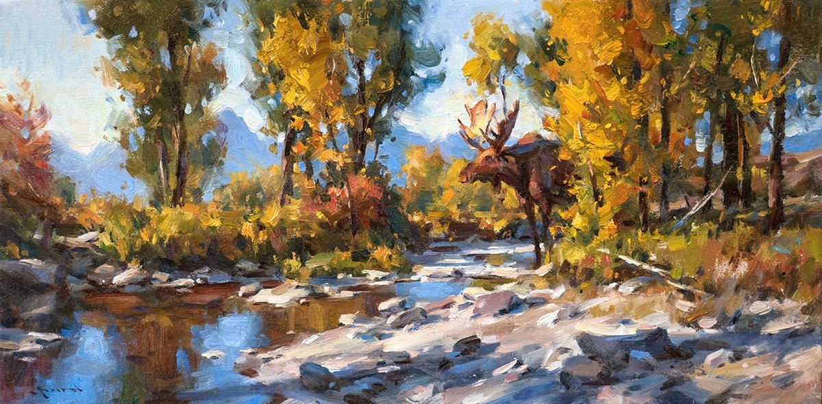 Fall Cover - by artist Mitch Baird – Turner Fine Art