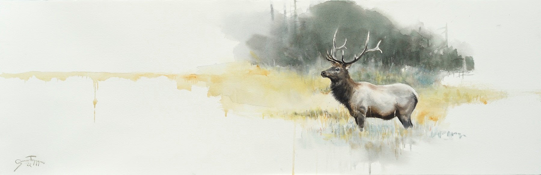 Fall Gold - by artist Gunnar Tryggmo – Turner Fine Art