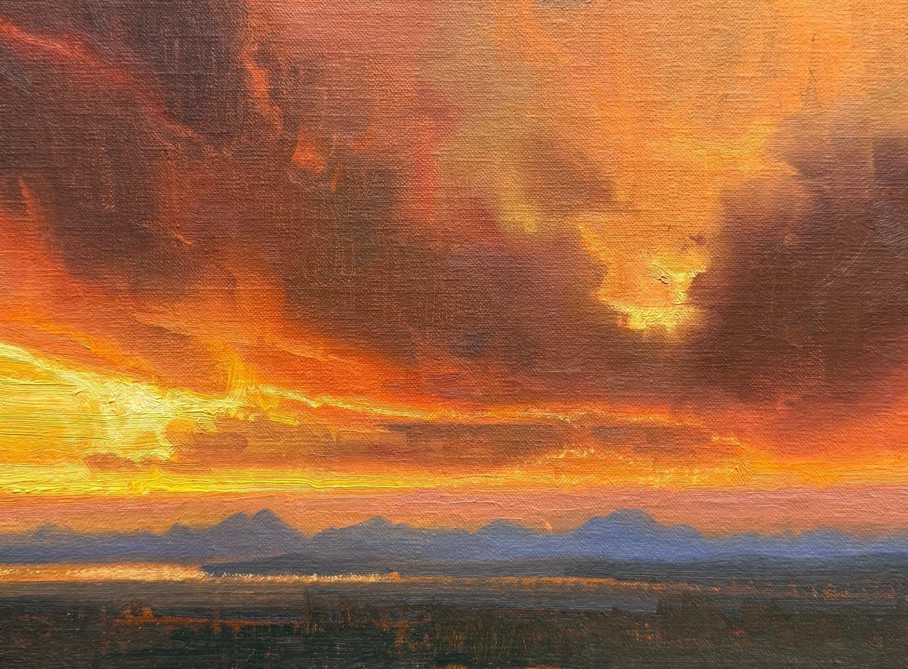 Late Afternoon Sun - by artist Michael Albrechtsen – Turner Fine Art