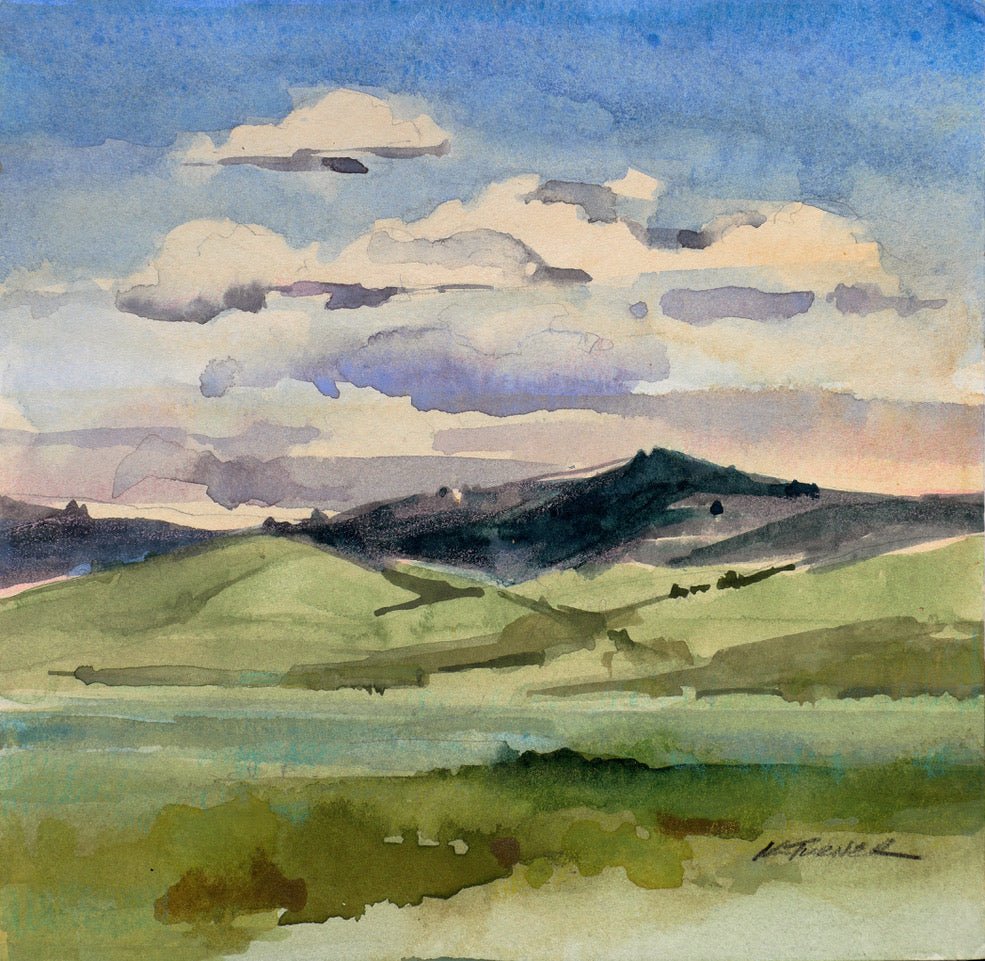 Light Across the Gros Ventres - by artist Kathryn Mapes Turner – Turner Fine Art