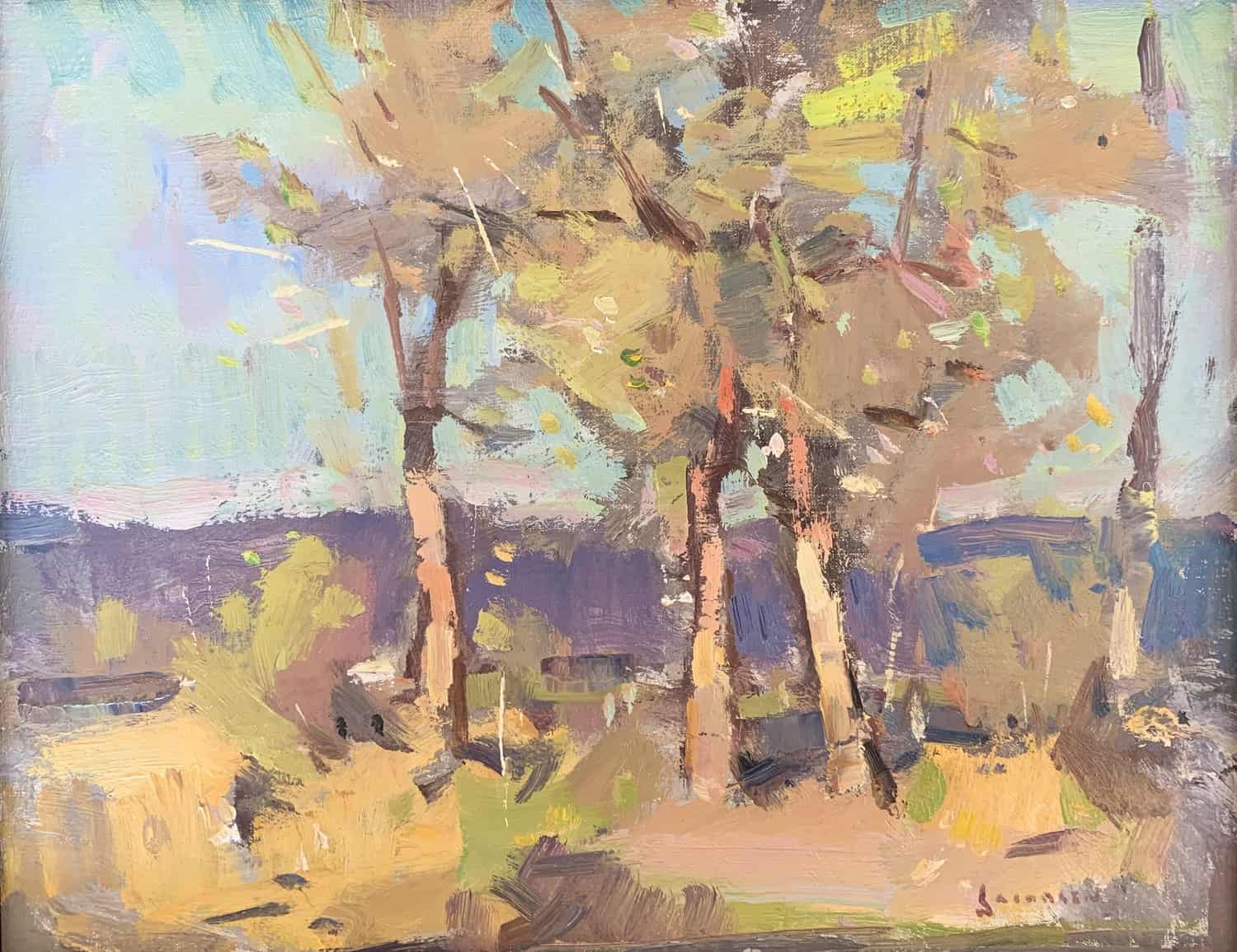 Morning Light Framed Painting