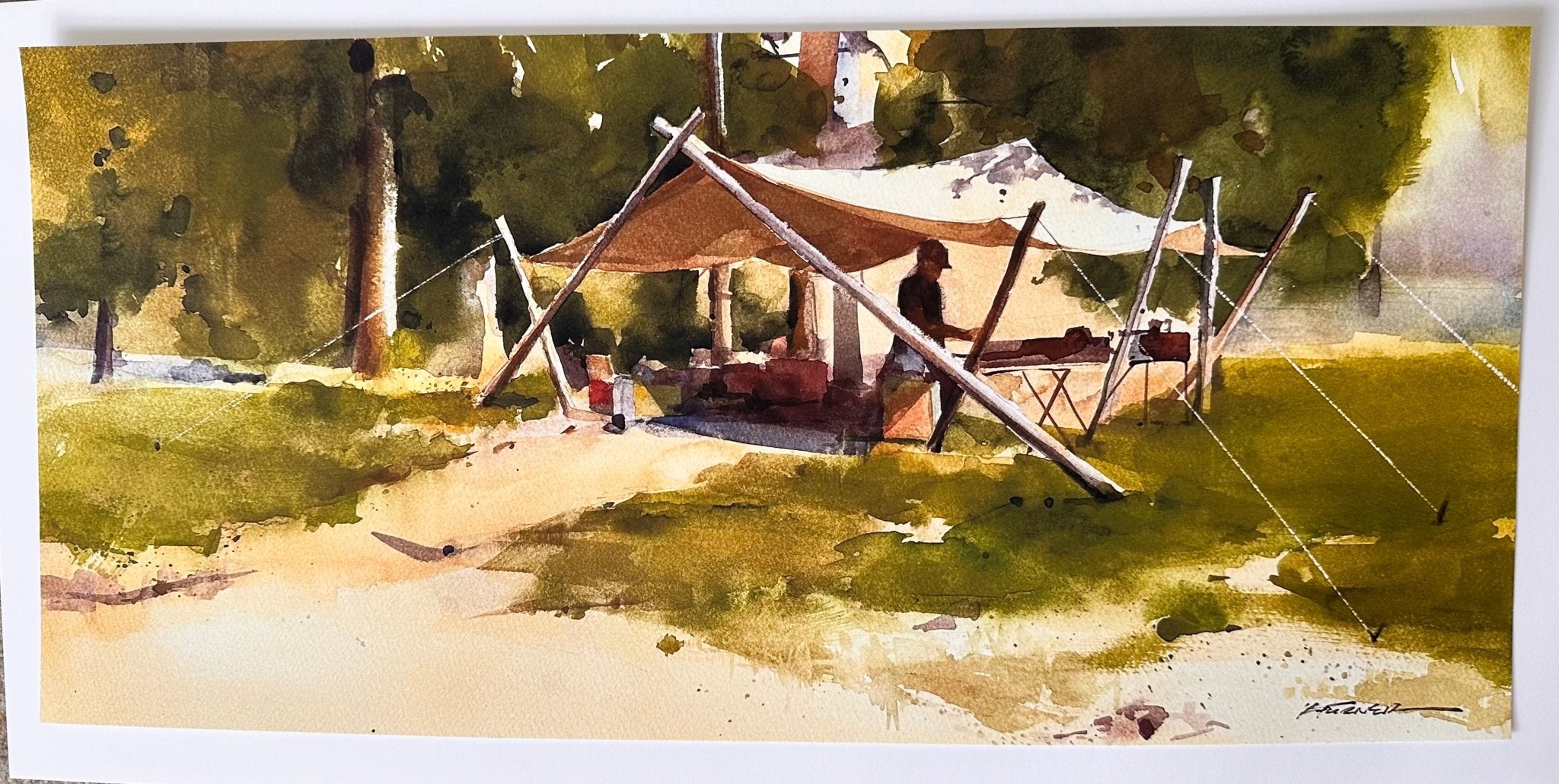 North Fork Fly Giclée - by artist Kathryn Mapes Turner – Turner Fine Art