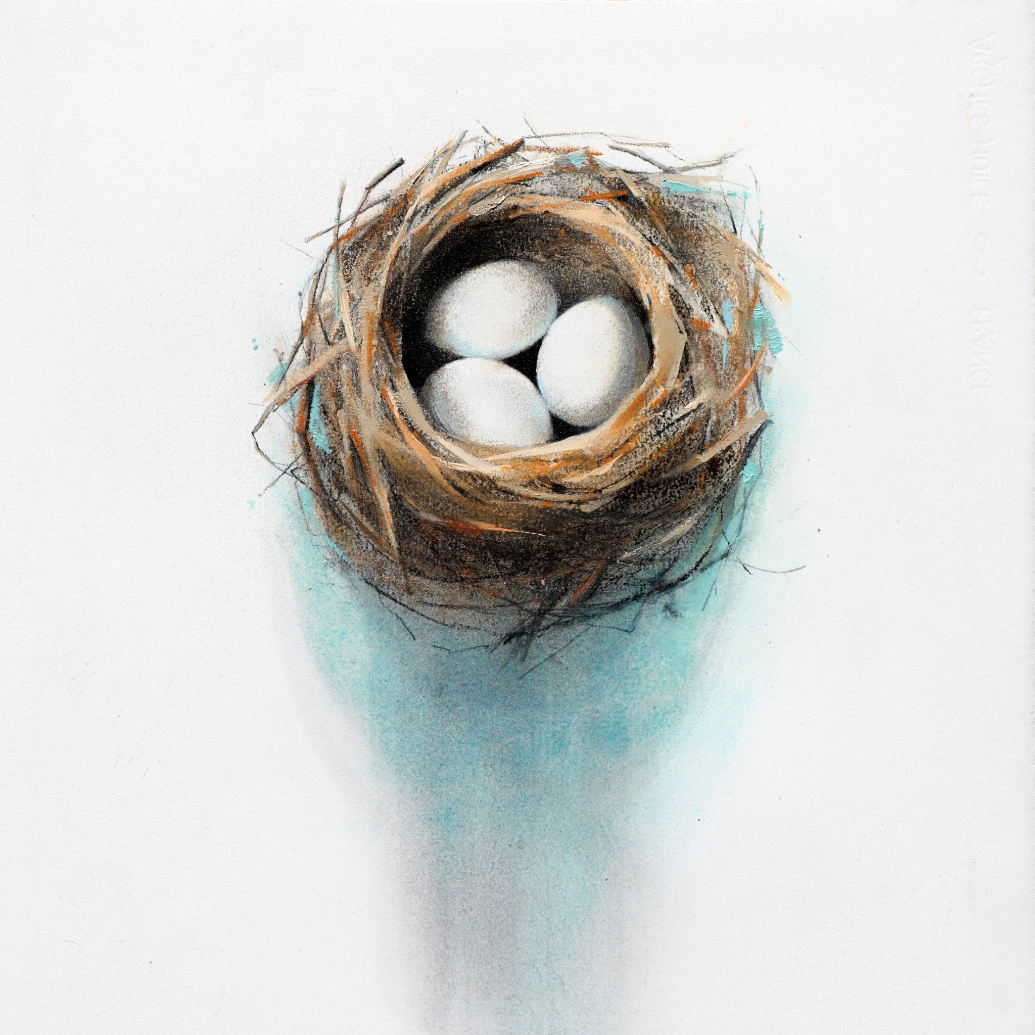 One Nest - by artist Kathryn Mapes Turner – Turner Fine Art