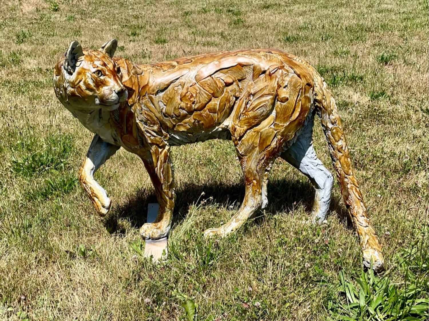 Pink Panther: Mountain Lion - by artist Paul Rhymer – Turner Fine Art