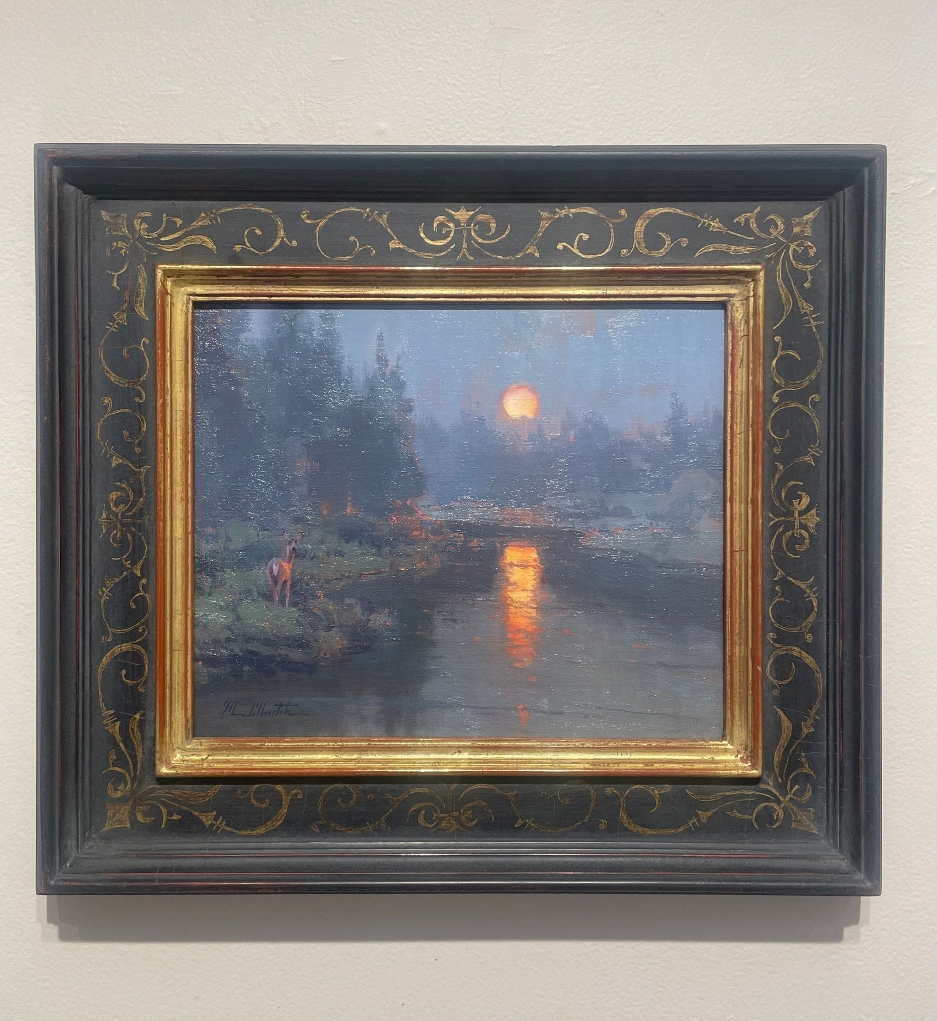Silence of Night - by artist Michael Albrechtsen – Turner Fine Art