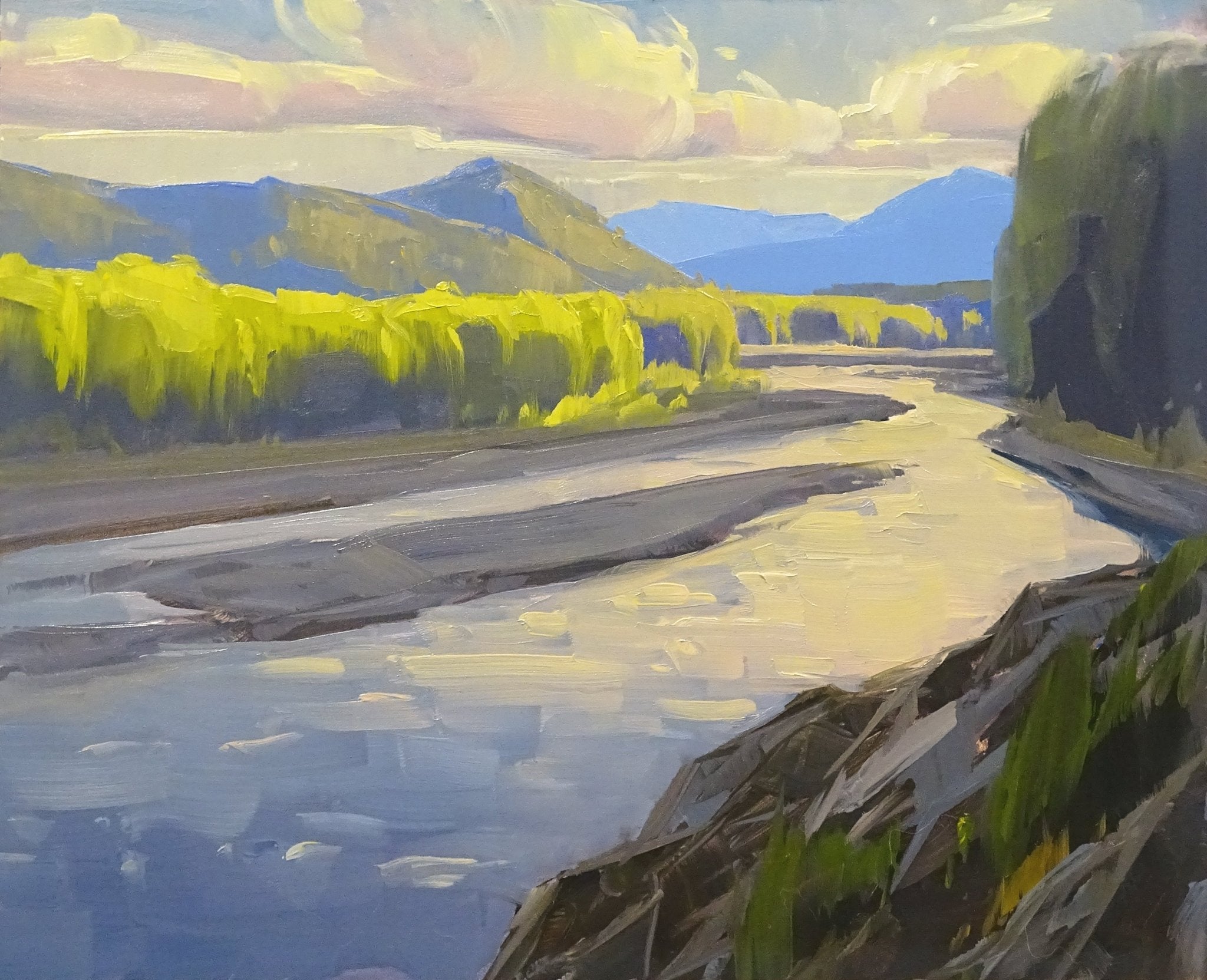 Snake River Study - by artist Stacey Peterson – Turner Fine Art
