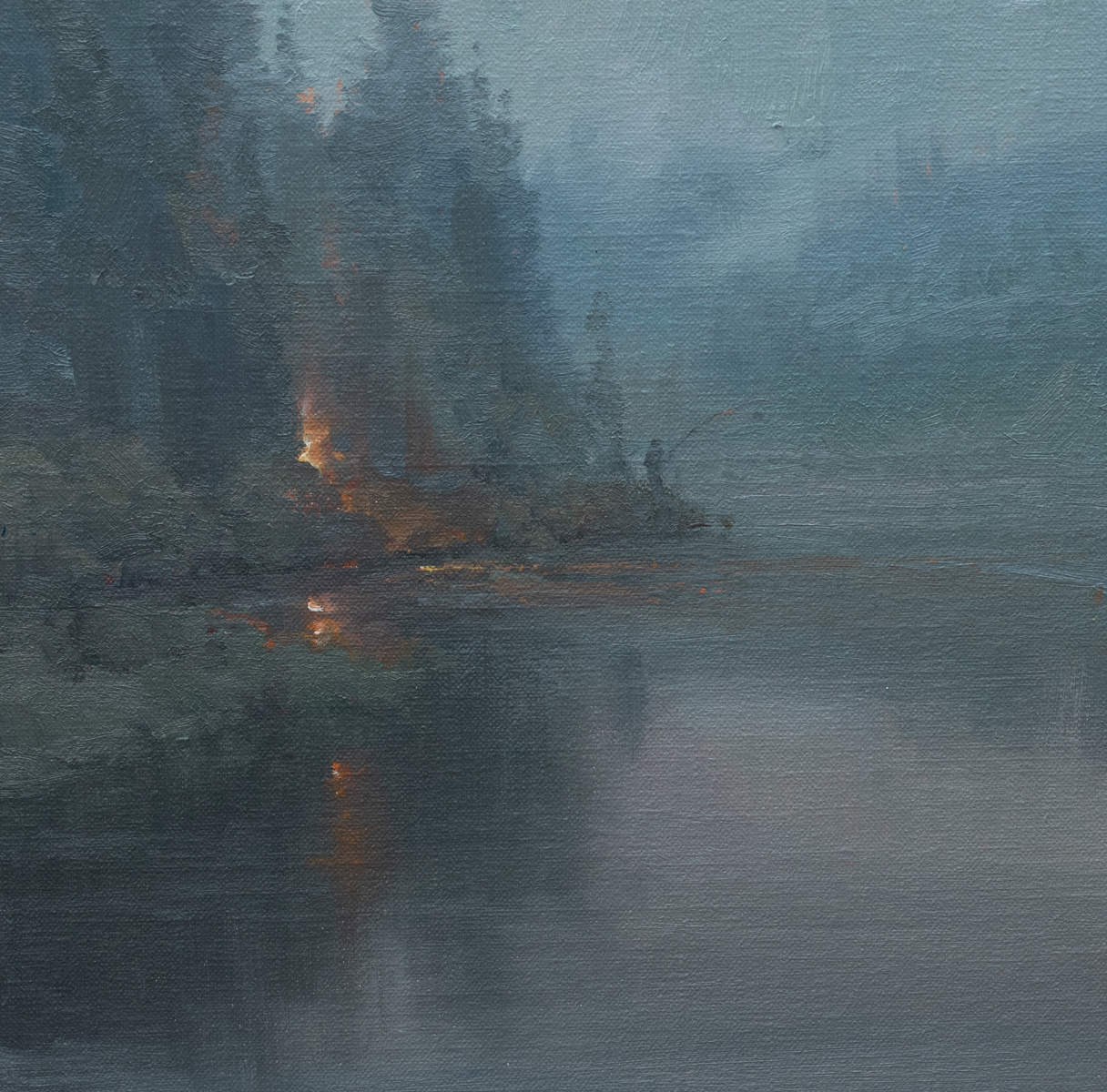 Solitude - by artist Michael Albrechtsen – Turner Fine Art