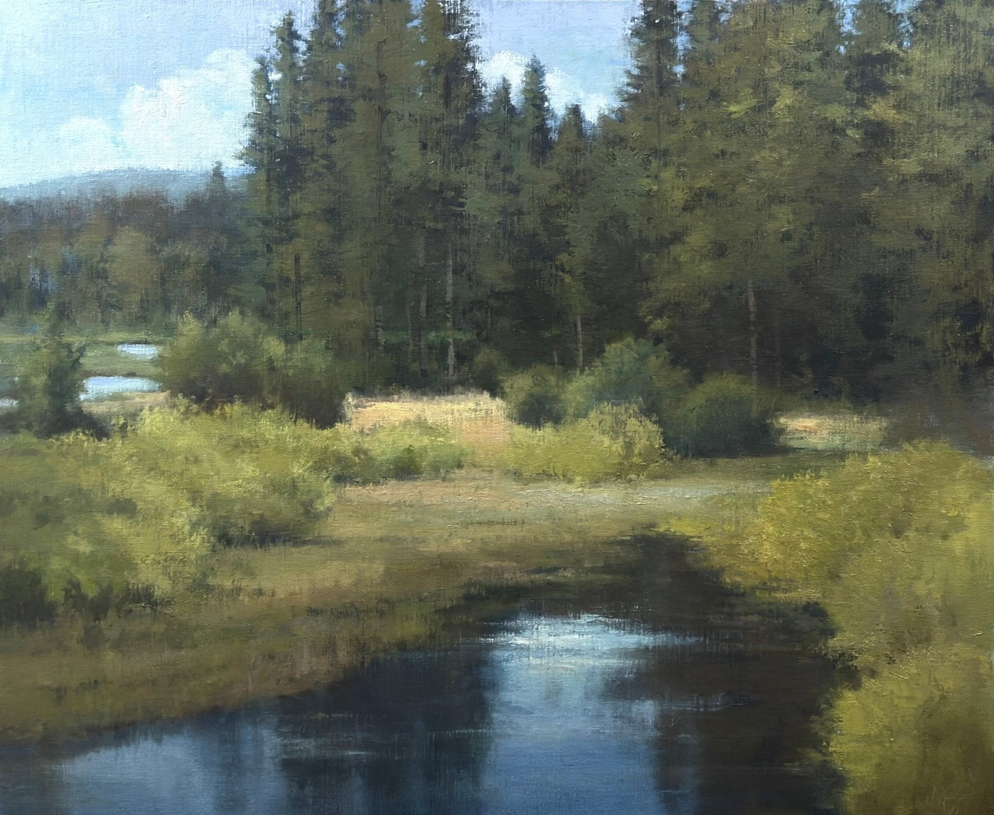 Spring Meditation - by artist Shanna Kunz – Turner Fine Art