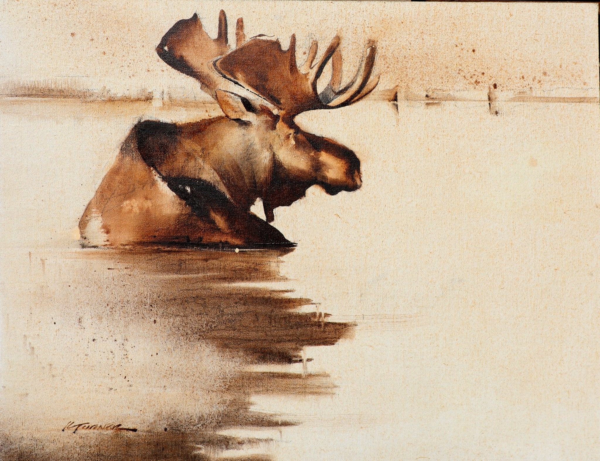 Summer Cool Down - by artist Kathryn Mapes Turner – Turner Fine Art