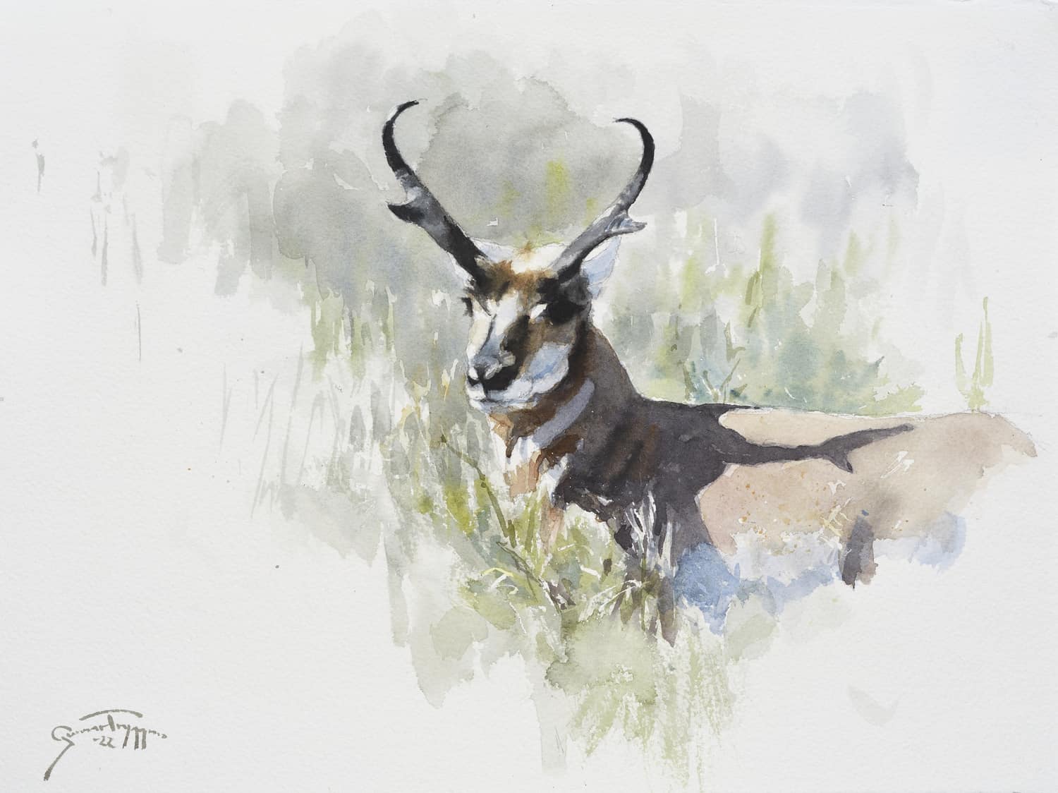 Summertime - by artist Gunnar Tryggmo – Turner Fine Art