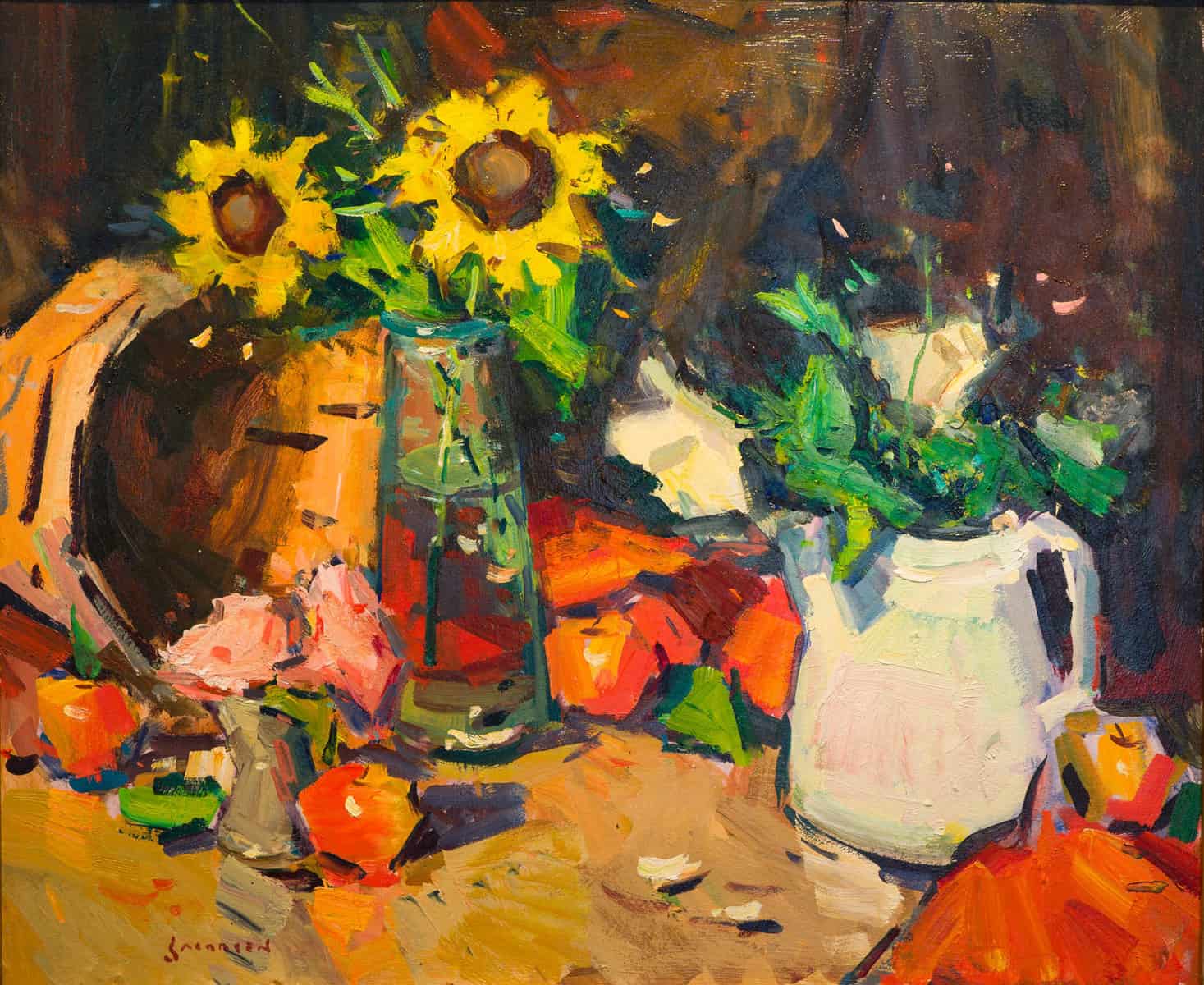 Sunflowers - by artist Eric Jacobsen – Turner Fine Art