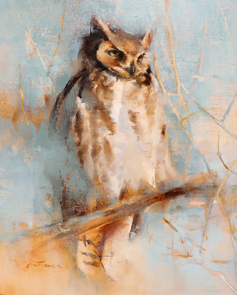 The Watcher - by artist Kathryn Mapes Turner – Turner Fine Art