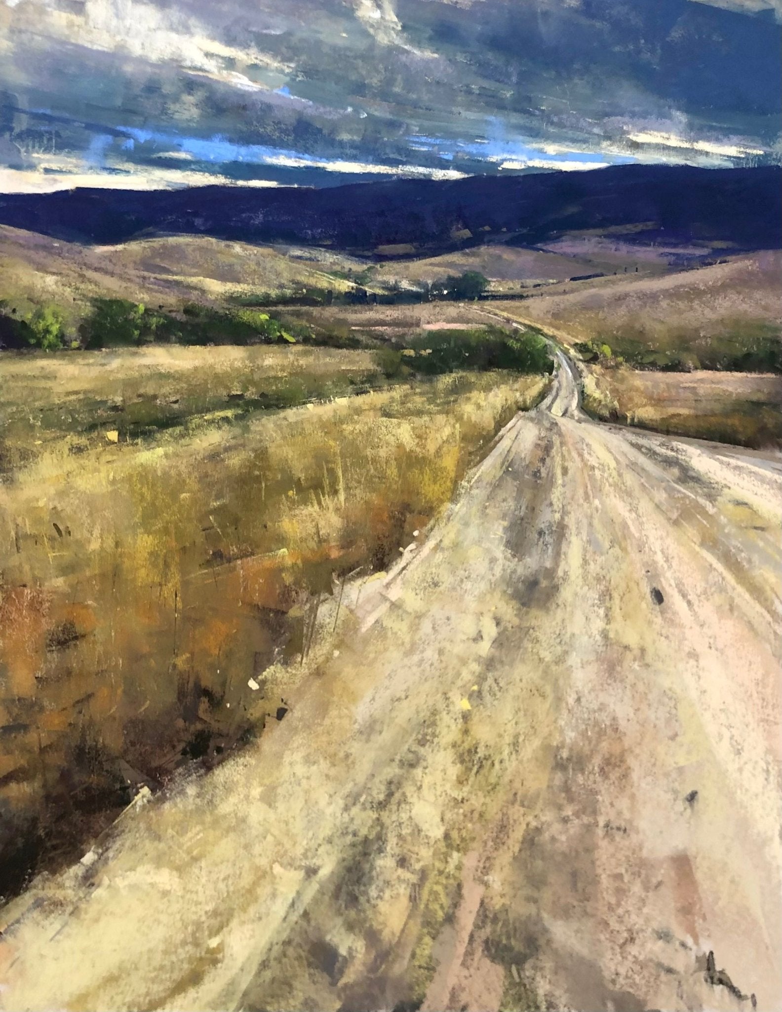 Well - Traveled Back Roads - by artist Jacob Aguiar – Turner Fine Art