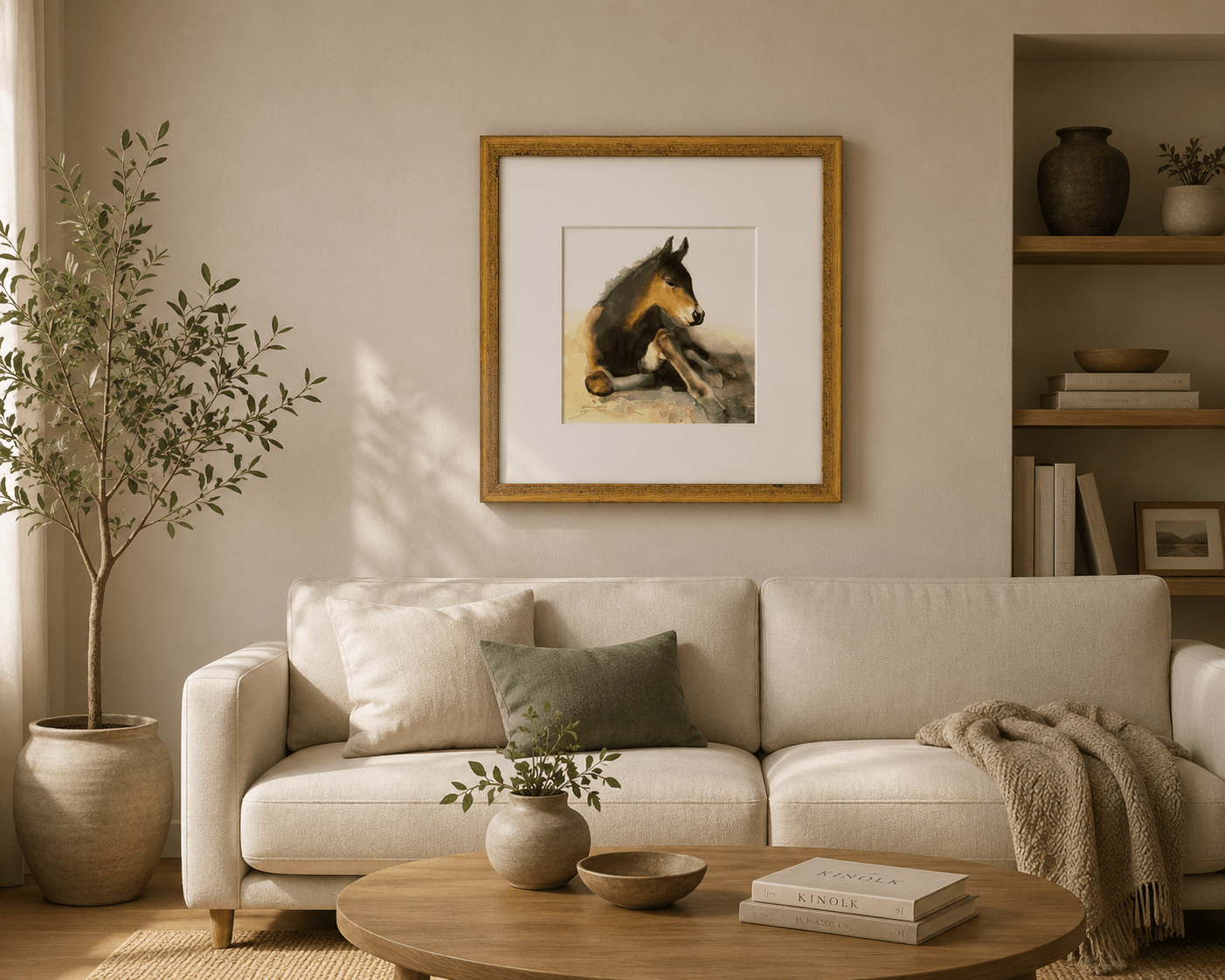 When He Was Small - by artist Kathryn Mapes Turner – Turner Fine Art