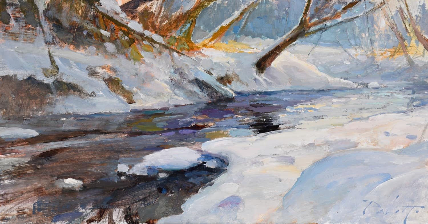 A Warm Turn - by artist Kyle Paliotto – Turner Fine Art