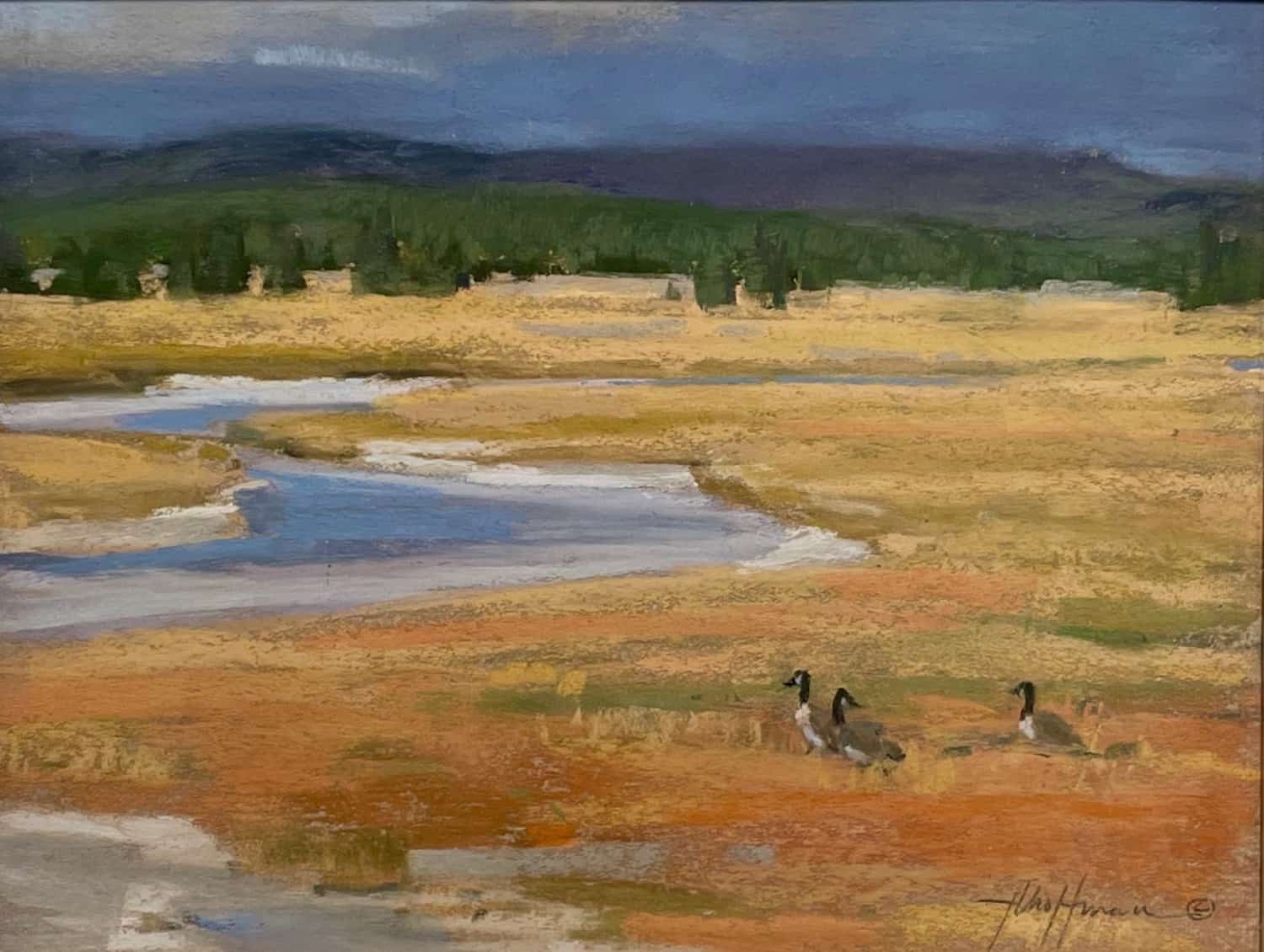 Autumn Storm in Elk Park - by artist Jennifer Hoffman – Turner Fine Art