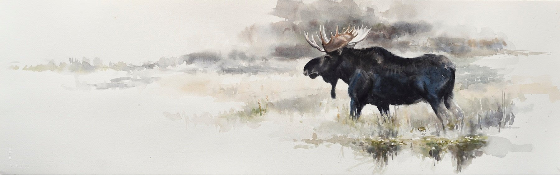 Big and Black - by artist Gunnar Tryggmo – Turner Fine Art