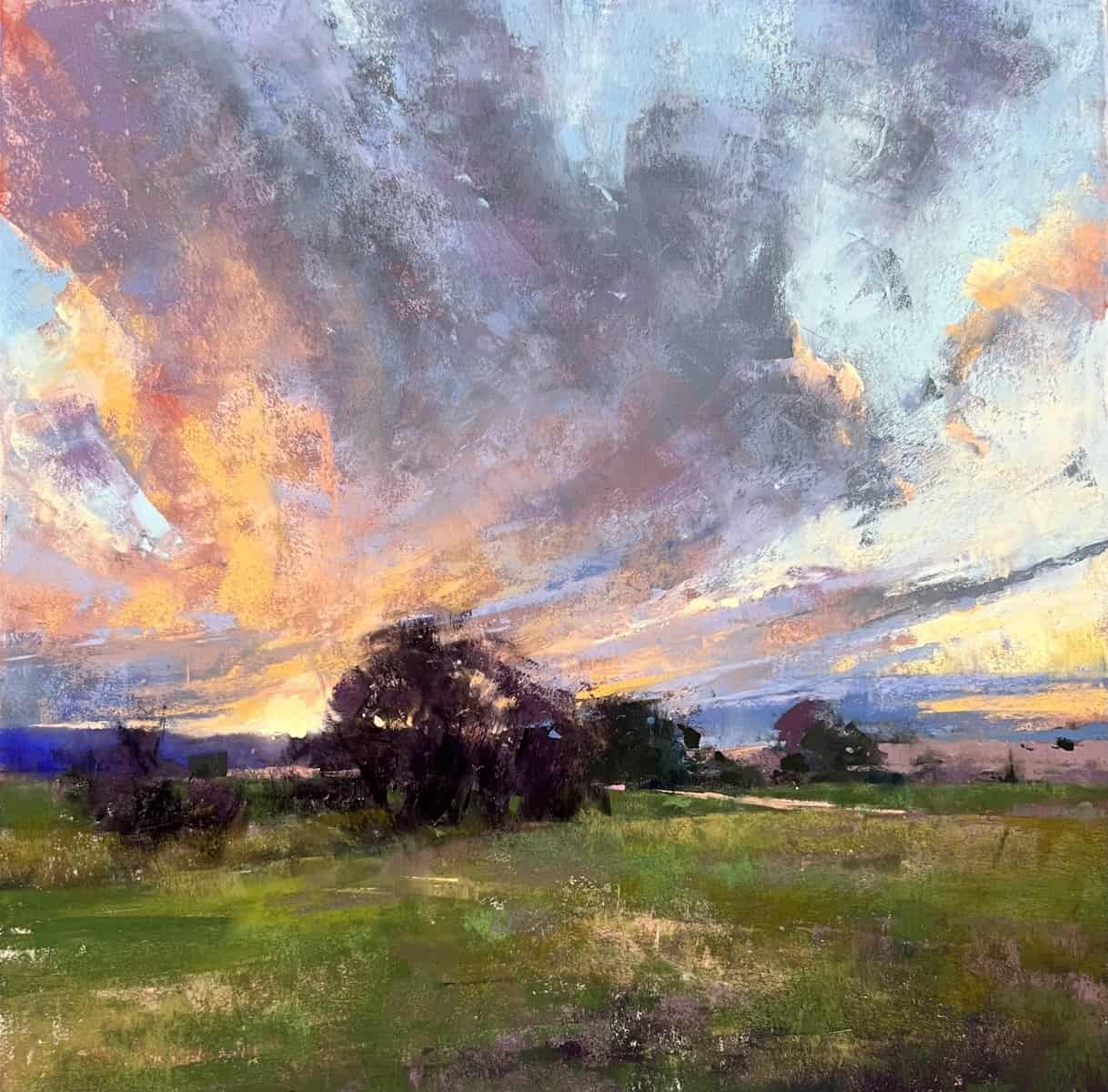 Blazing Glory - Study - by artist Jacob Aguiar – Turner Fine Art