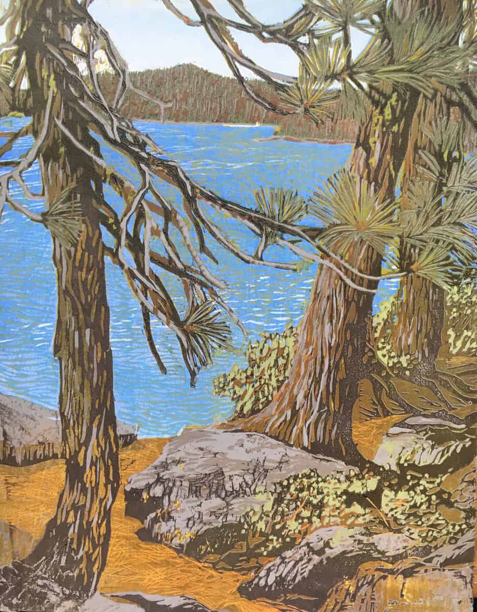 Buck's Lake - by artist Millie Whipplesmith Plank – Turner Fine Art
