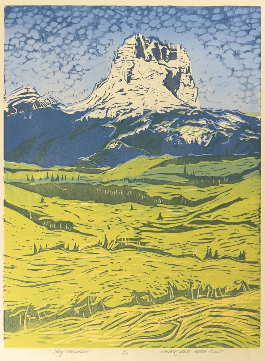 Chief Mountain - by artist Millie Whipplesmith Plank – Turner Fine Art