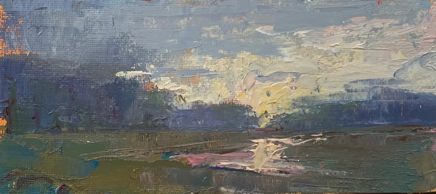 Clearing Rain - by artist Michael Albrechtsen – Turner Fine Art