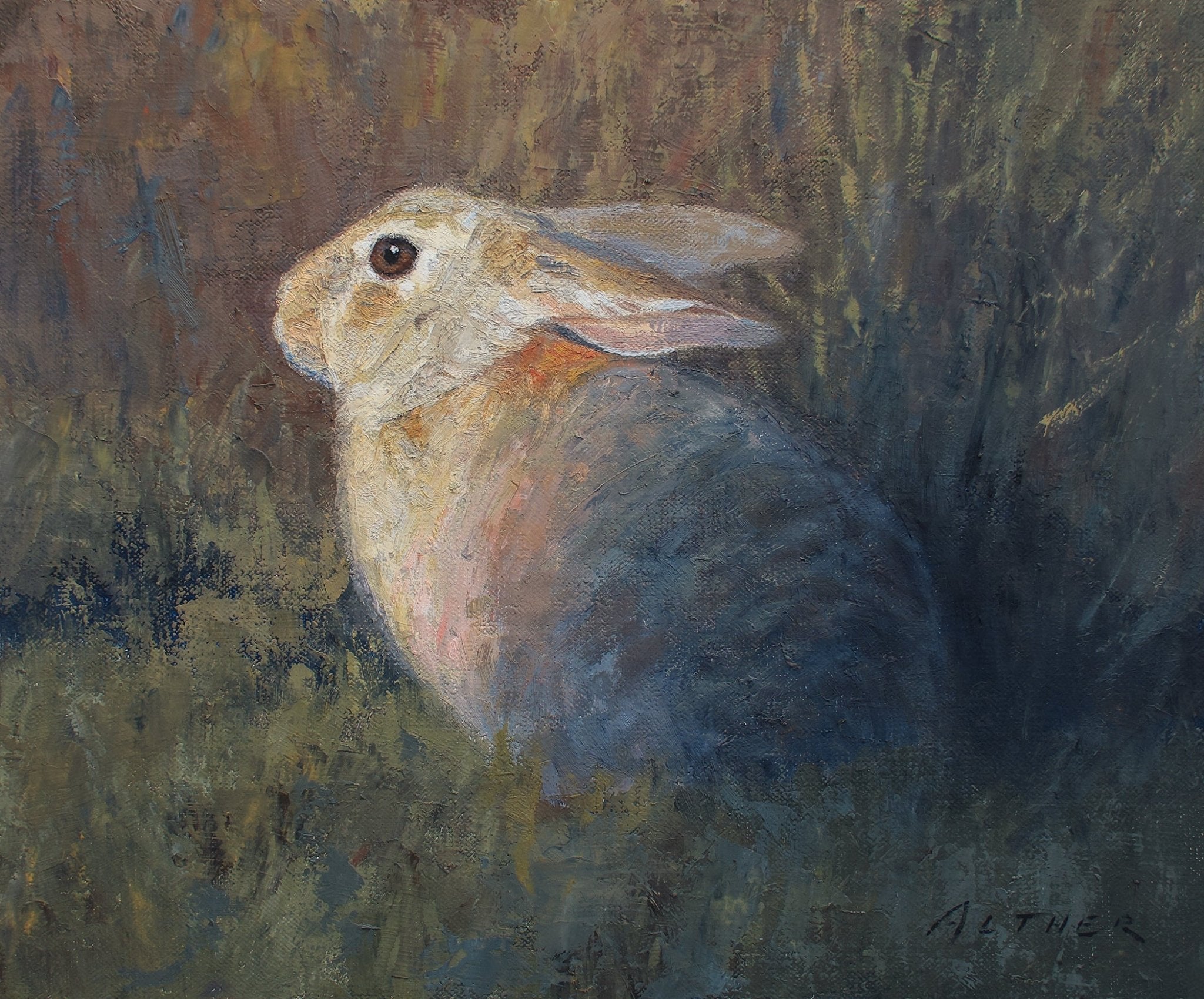 Cottontail Eclipse - by artist William Alther – Turner Fine Art