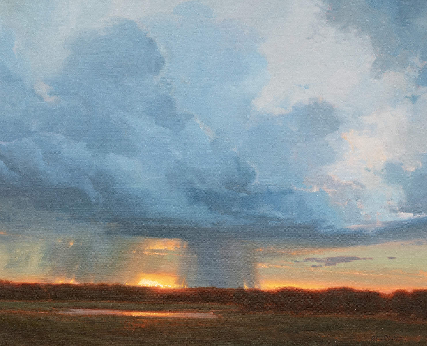 Curtain Call - by artist Michael Albrechtsen – Turner Fine Art