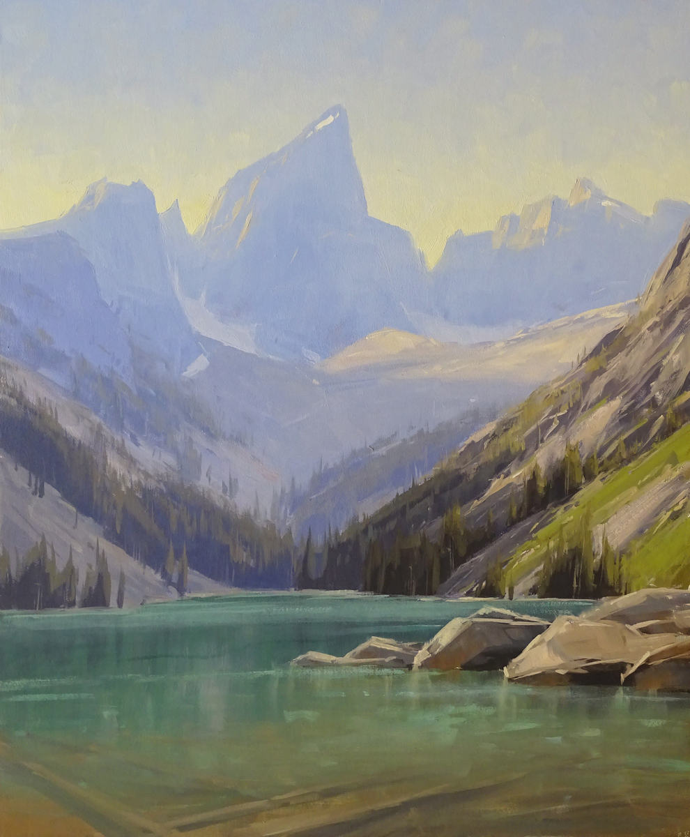 Delta Lake Afternoon - by artist Stacey Peterson – Turner Fine Art