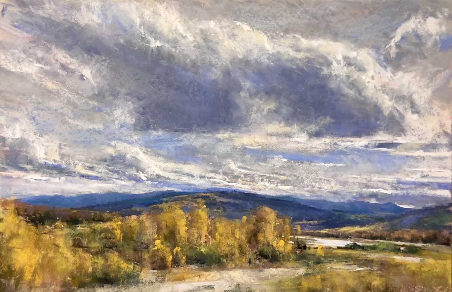 Dramatic Clouds Near Jackson - by artist Jacob Aguiar – Turner Fine Art