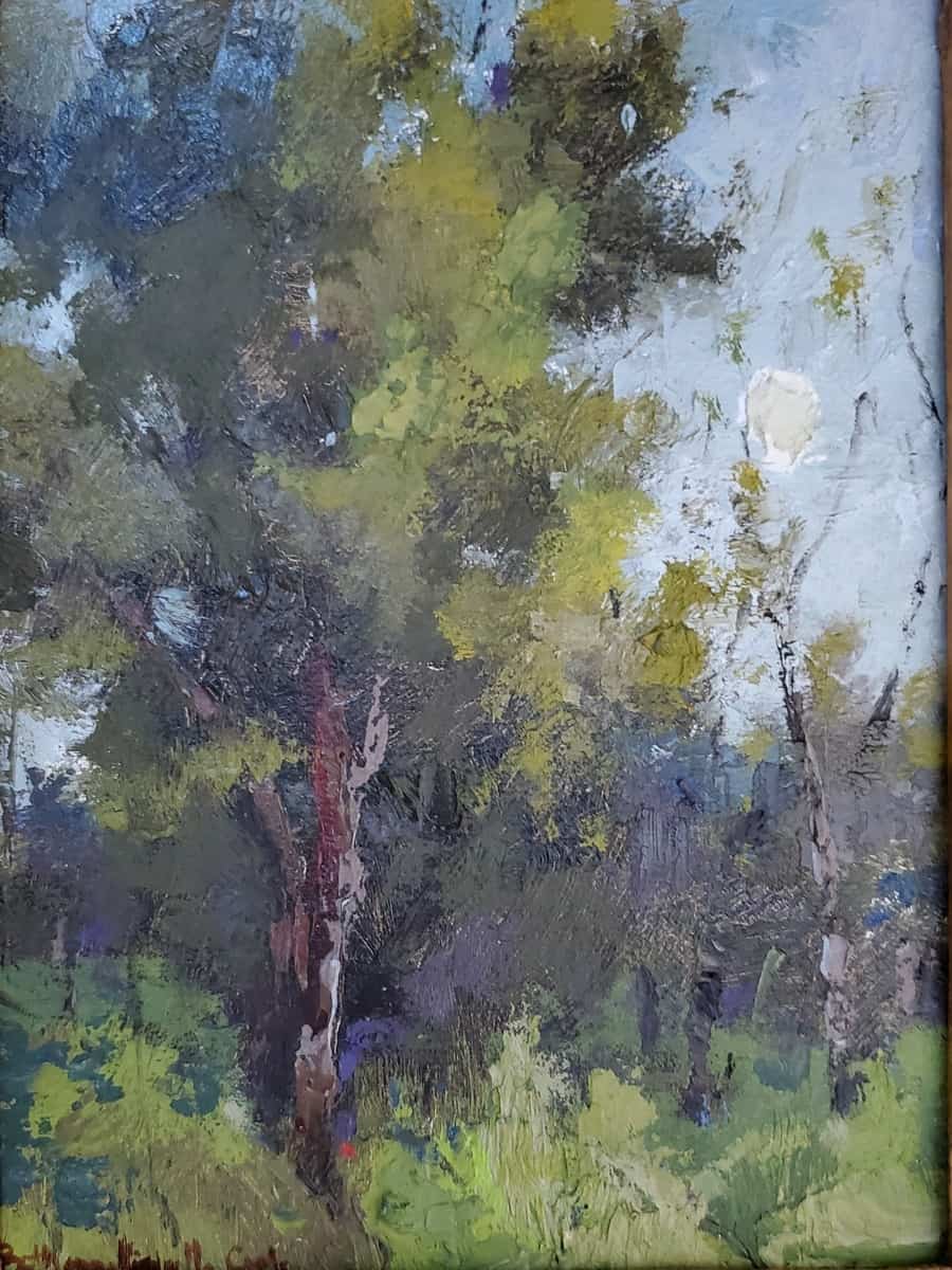 Early Moon - by artist Bethanne Kinsella Cople – Turner Fine Art