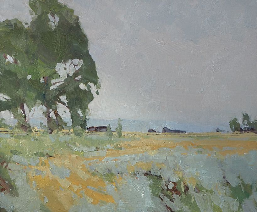 Early September Mormon Row - by artist Julie Davis – Turner Fine Art