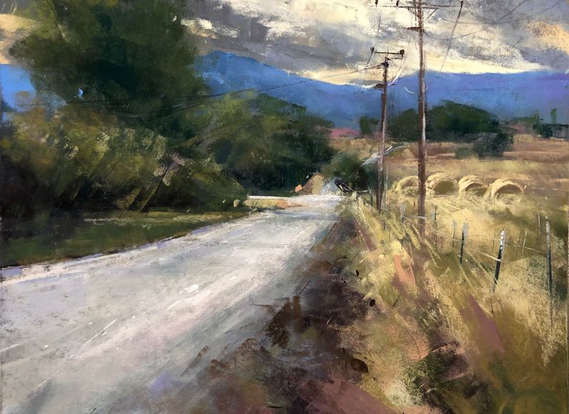 Evening Drive - by artist Jacob Aguiar – Turner Fine Art