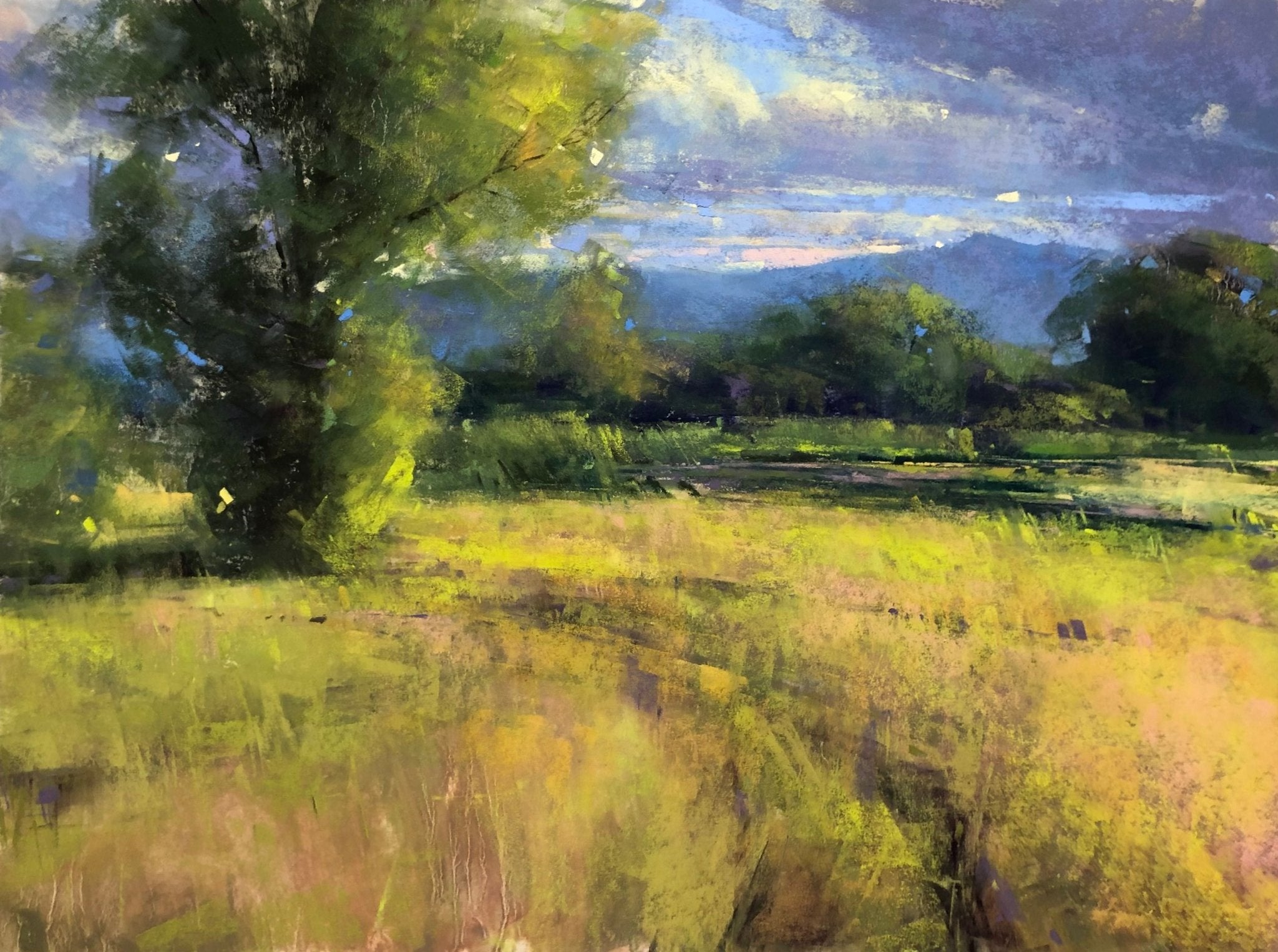 Evening Light - by artist Jacob Aguiar – Turner Fine Art