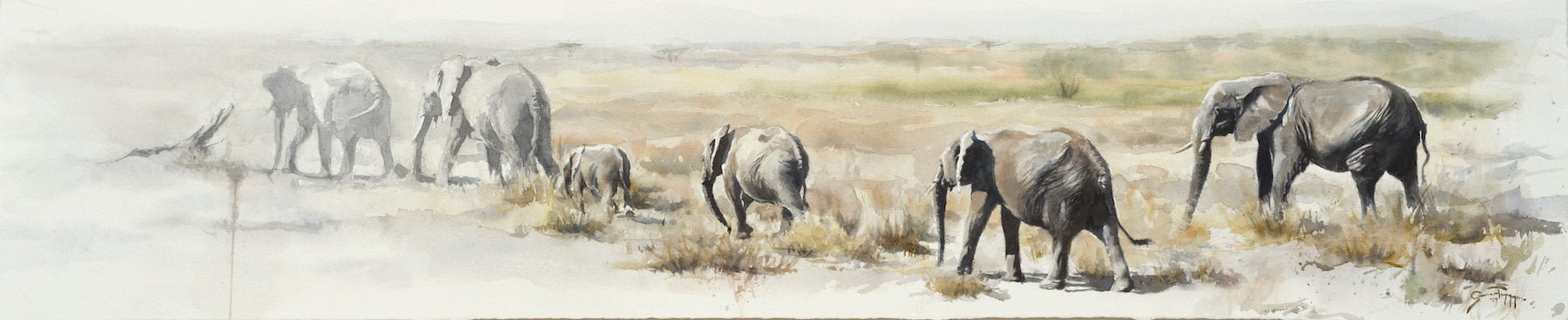 Fading into Grey - by artist Gunnar Tryggmo – Turner Fine Art