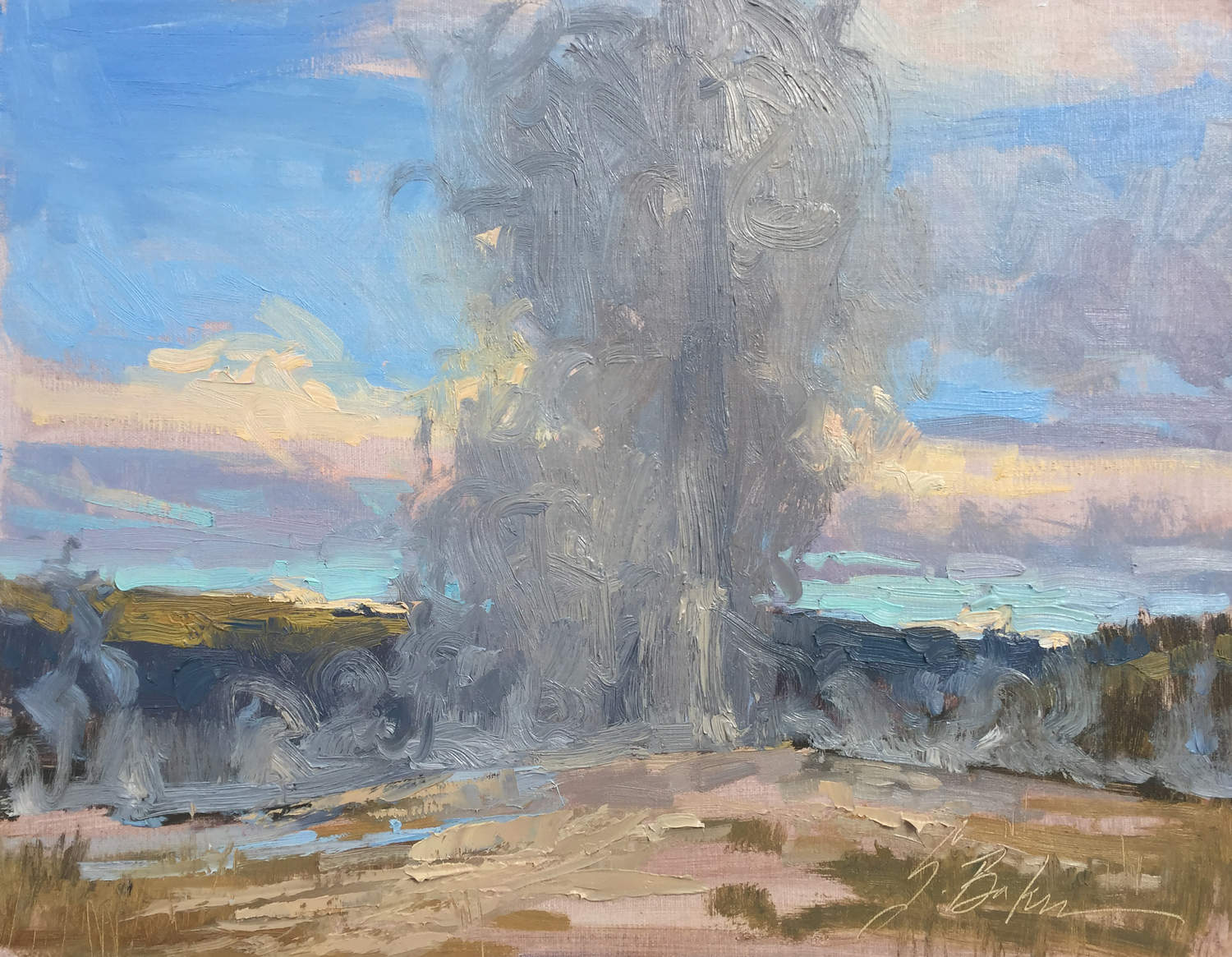 Faithful - by artist Suzie Baker – Turner Fine Art