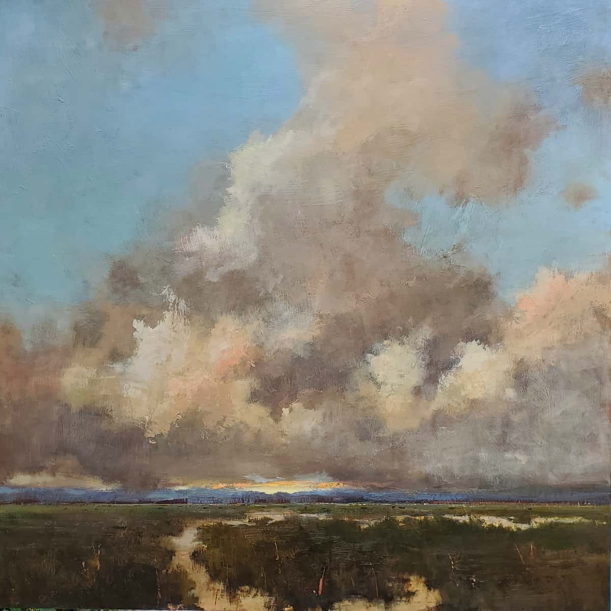 God's Crimson Bed is There - by artist Bethanne Kinsella Cople – Turner Fine Art