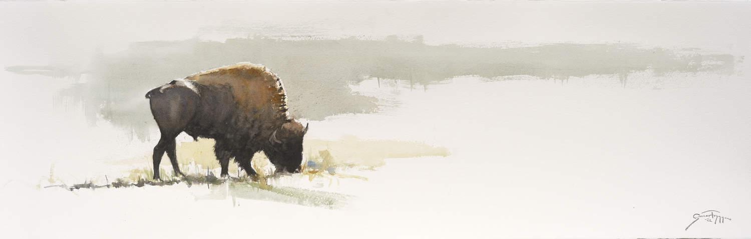 Grazing - by artist Gunnar Tryggmo – Turner Fine Art