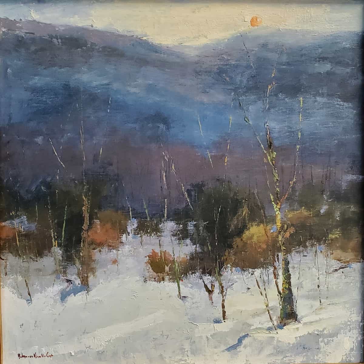 Is Love's Bed Always Snow - by artist Bethanne Kinsella Cople – Turner Fine Art
