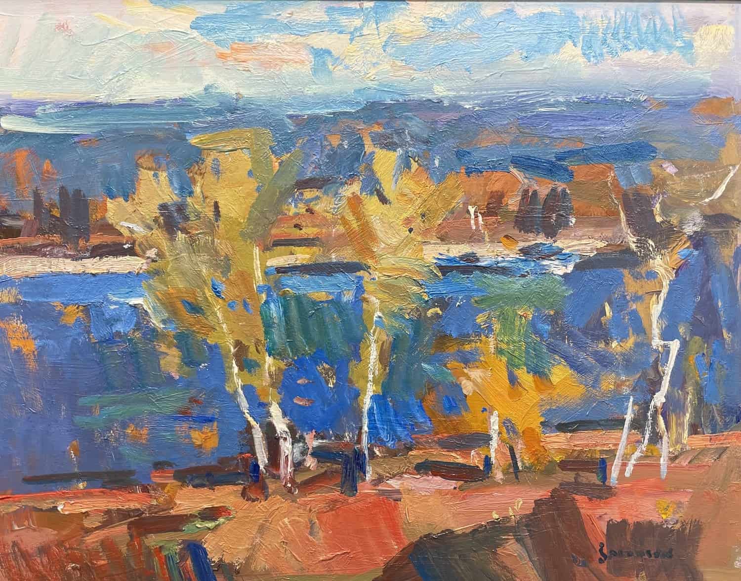 Lakeshore - by artist Eric Jacobsen – Turner Fine Art