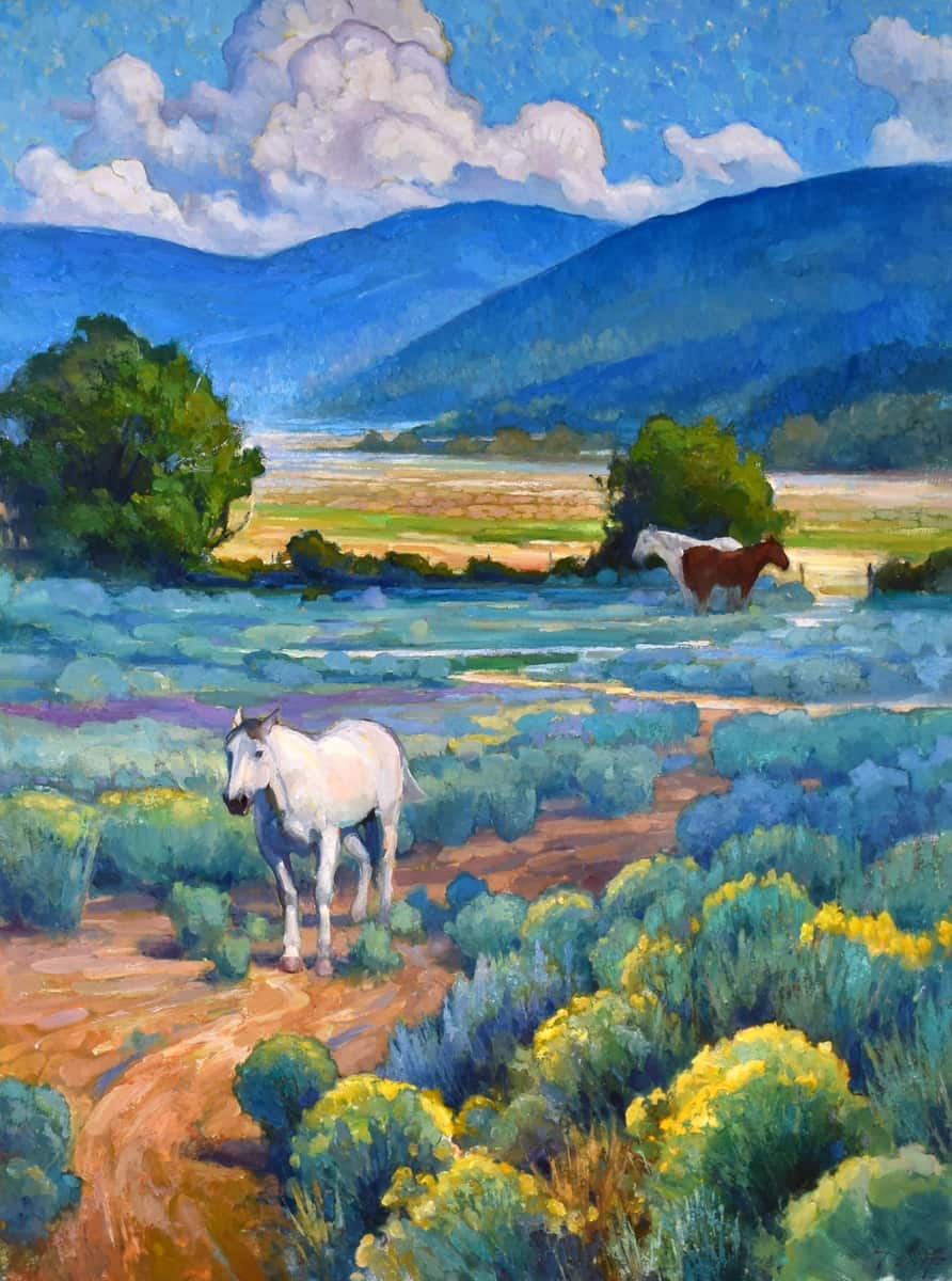 Little Cloud - by artist Kyle Paliotto – Turner Fine Art