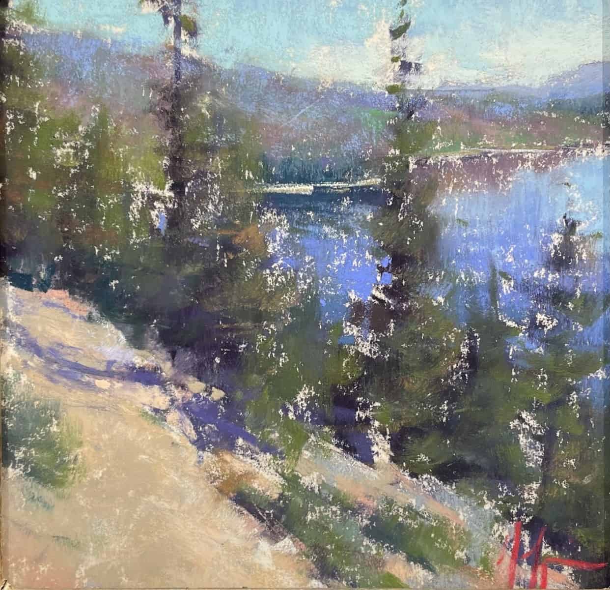 Morning Hike - by artist Jacob Aguiar – Turner Fine Art
