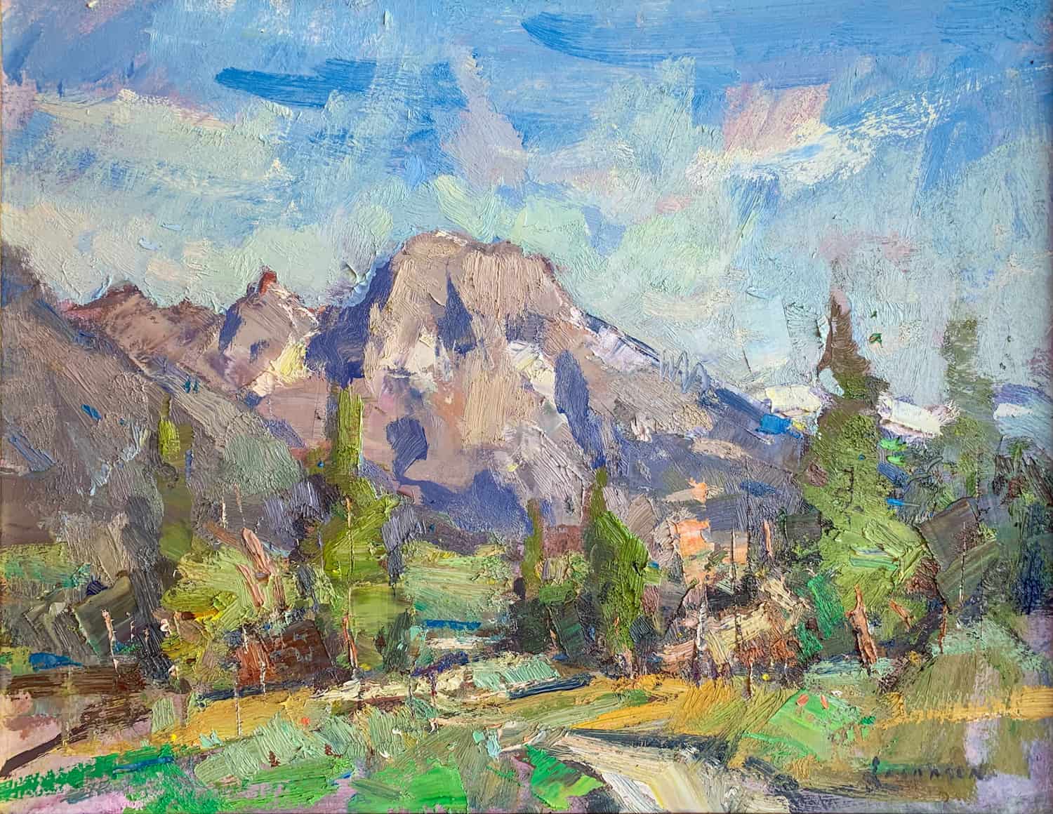 Mt. Moran - by artist Eric Jacobsen – Turner Fine Art